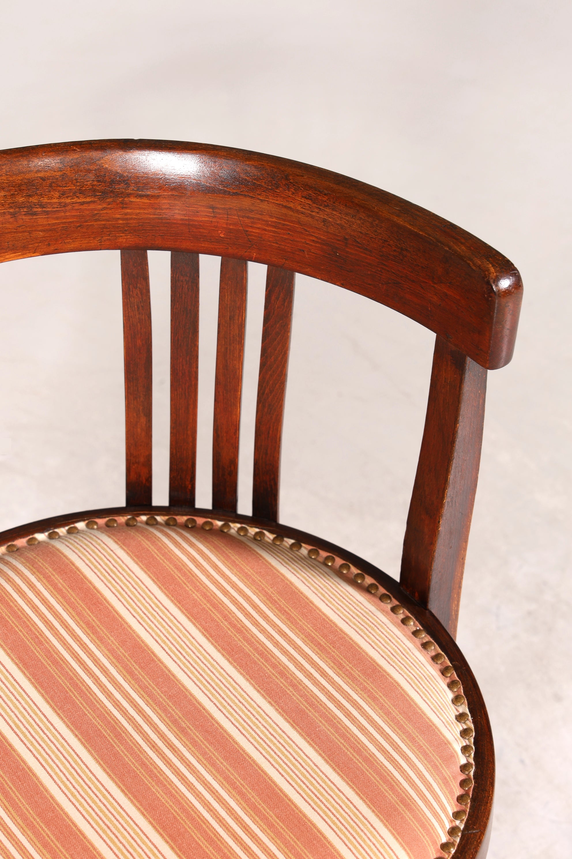 Wunderschöner Jugendstil Stuhl Bugholz Armlehnstuhl Thonet Stil Sekretär Stuhl Küchenstuhl