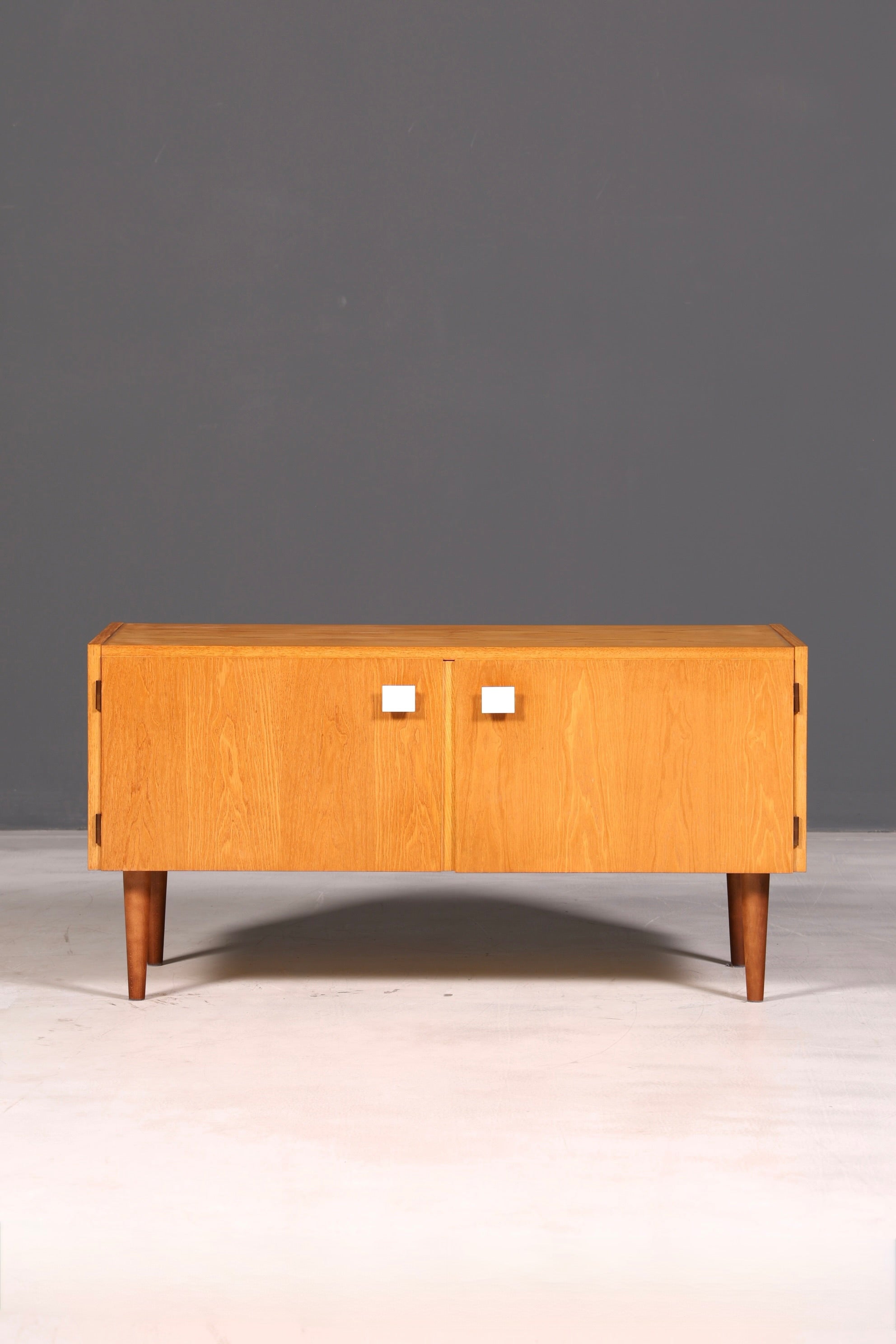 Beautiful Original Hellerau Mid-Century Dresser Model 427 Sideboard TV Cabinet Vintage Solid Wood