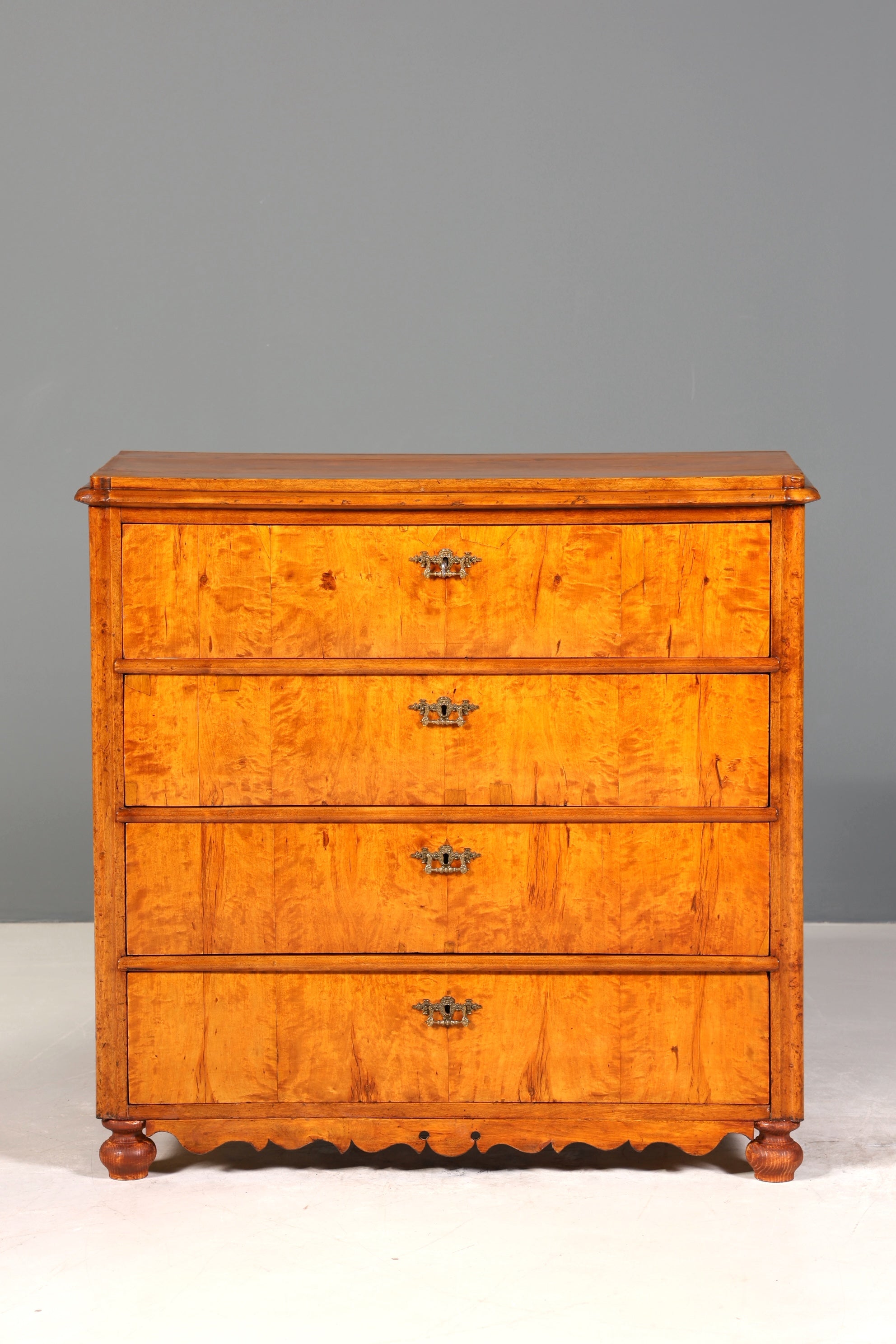 Wunderschöner Biedermeier Kommode Louis Philippe Antik Schubladen Kommode Wäschekommode