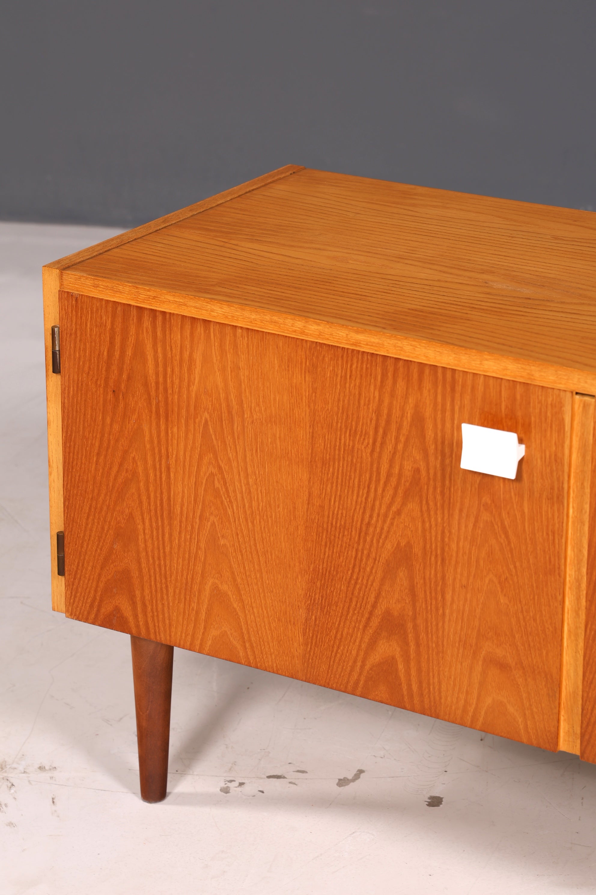 Beautiful Original Hellerau Mid-Century Dresser Model 427 Sideboard TV Cabinet Vintage Solid Wood