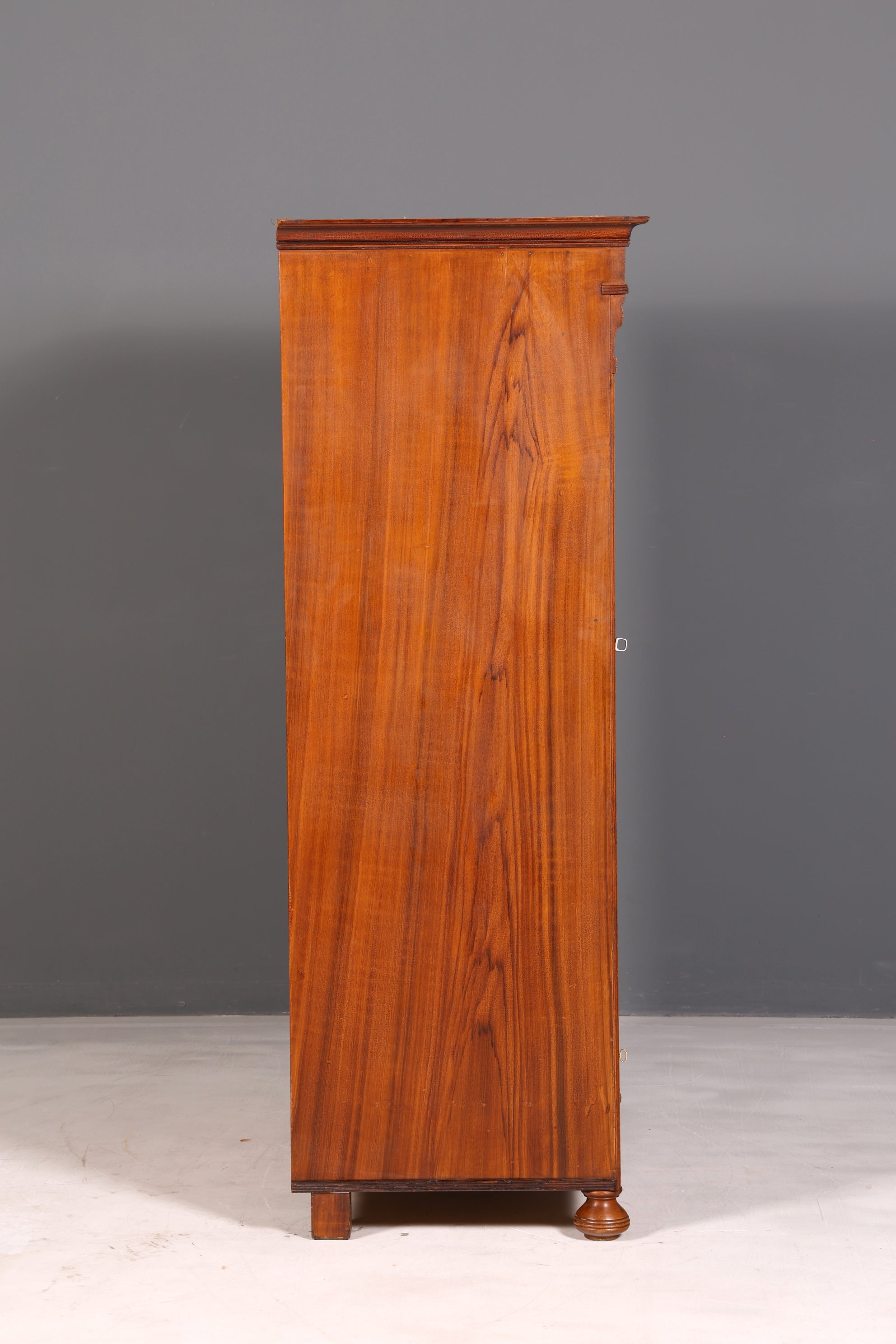 Beautiful Art Nouveau Antique Cabinet from Around 1880, Oak Wardrobe, Hallway Cabinet, Linen Cabinet, Solid Wood