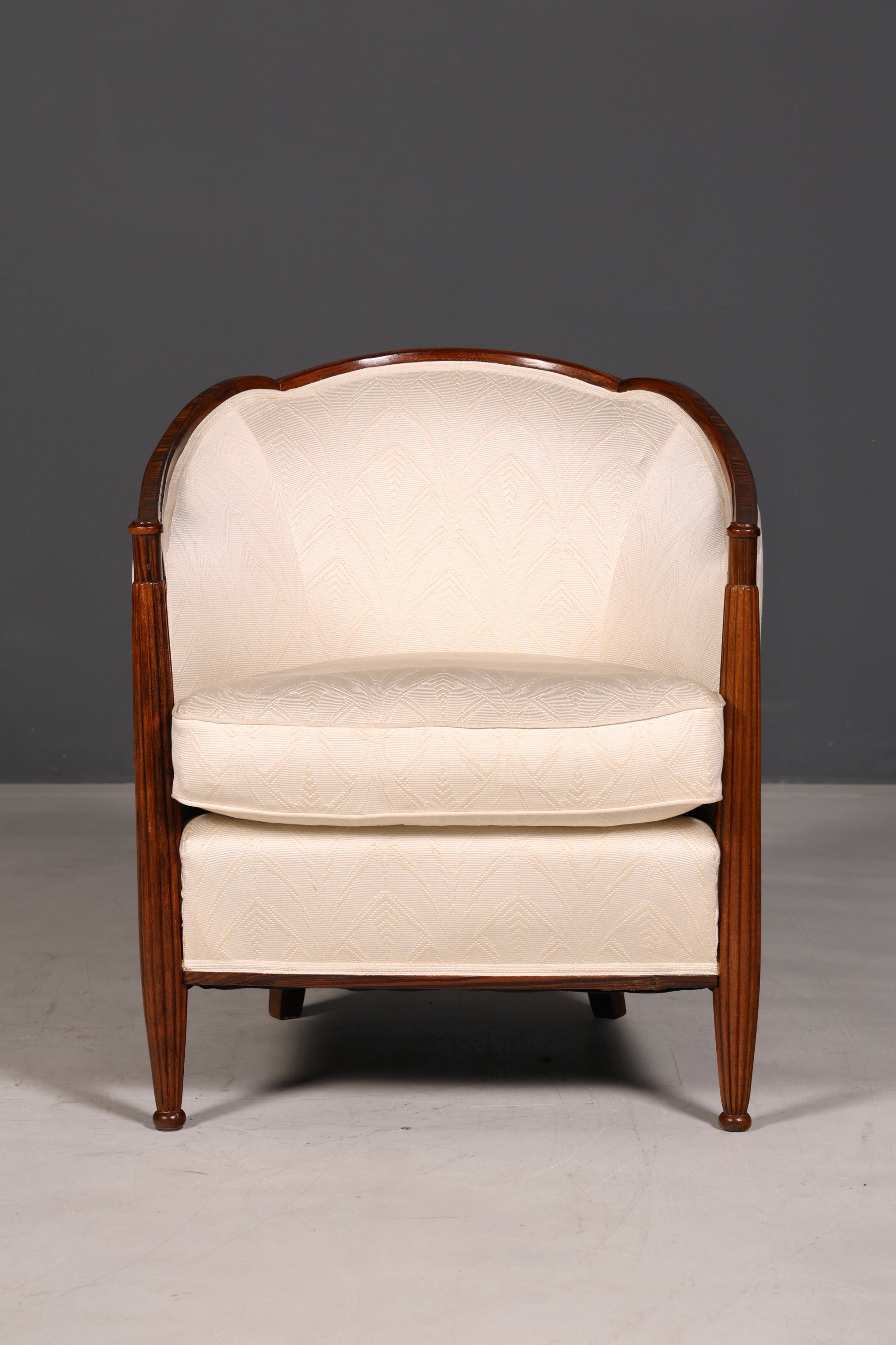 Elegant Art Deco armchair club chair lounge chair upholstered armchair vintage upholstered chair 2 of 2