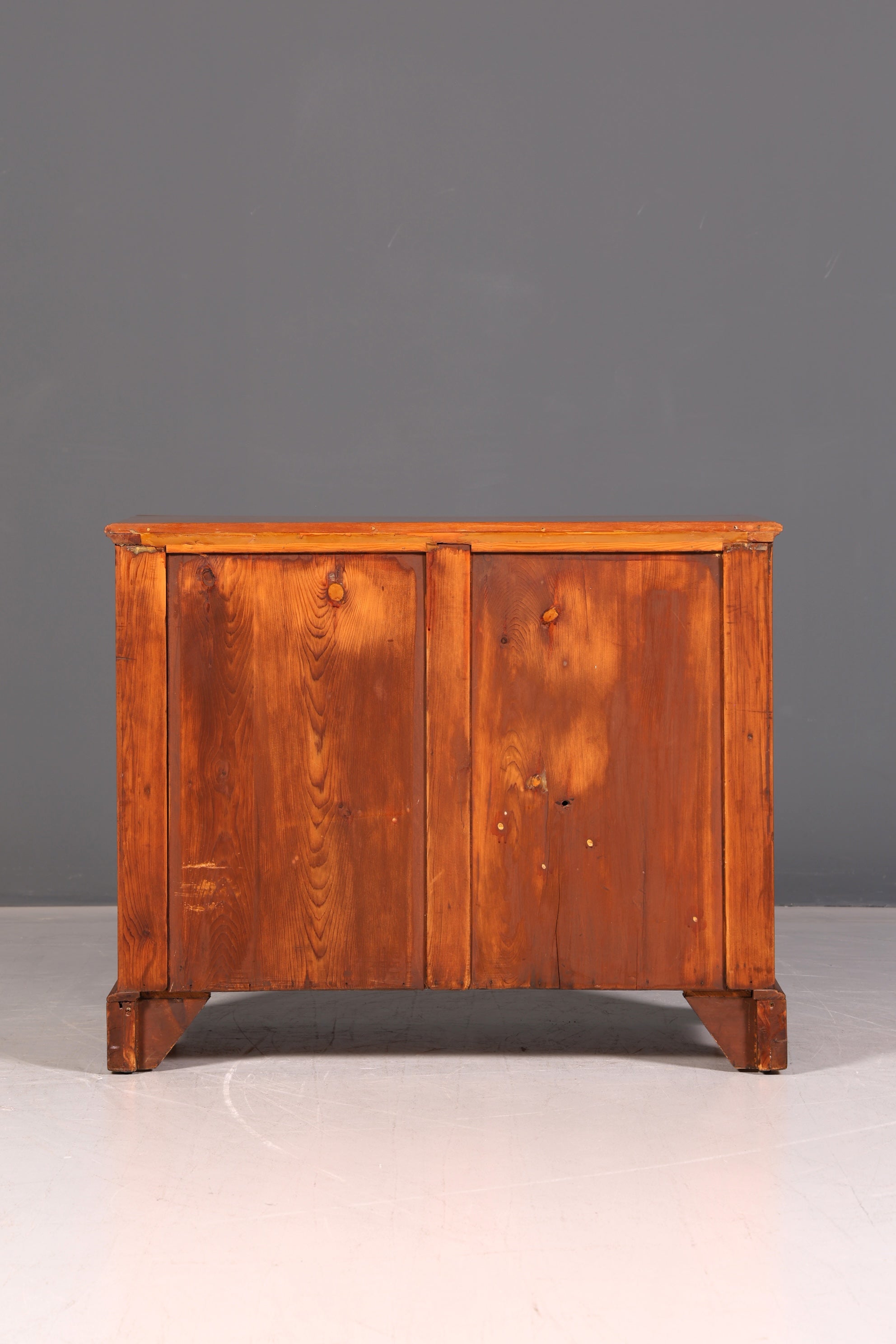 Edle Englische Kommode Antik Massiv Echt Holz Sideboard Vintage Schubladen