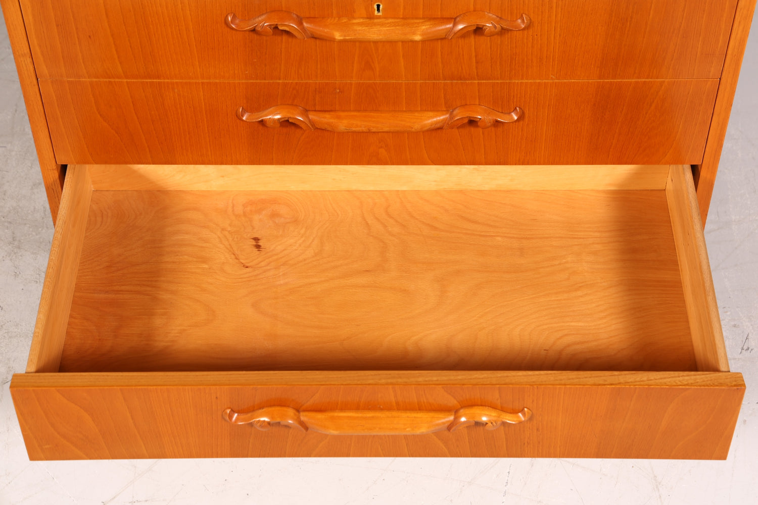 Stilvoller Sekretär um 1930 Büro Kommode echt Holz Sekretär Schreibtisch Kommode