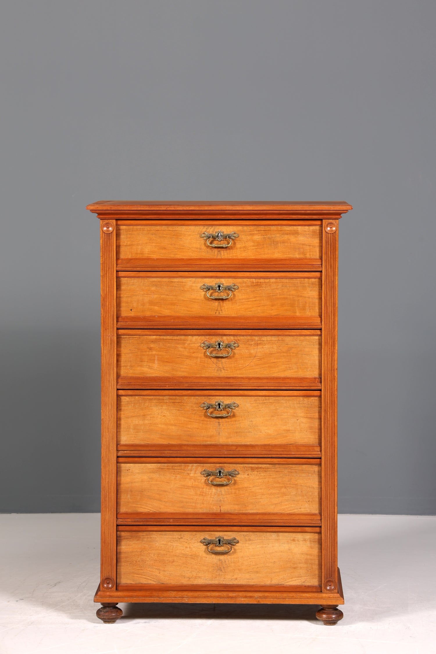 Wunderschönes Gründerzeit Vertiko Louis Philippe Kommode um 1880 Schubladenkommode