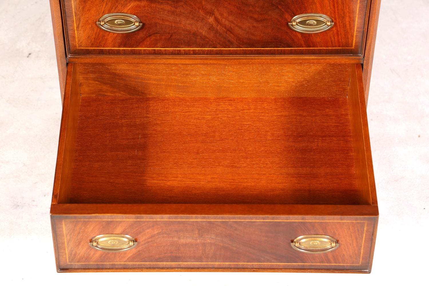 Edler Englischer Sekretär Original Heldense Büro Aufsatzsekretär Antik 60s Vitrinen Schrank UK