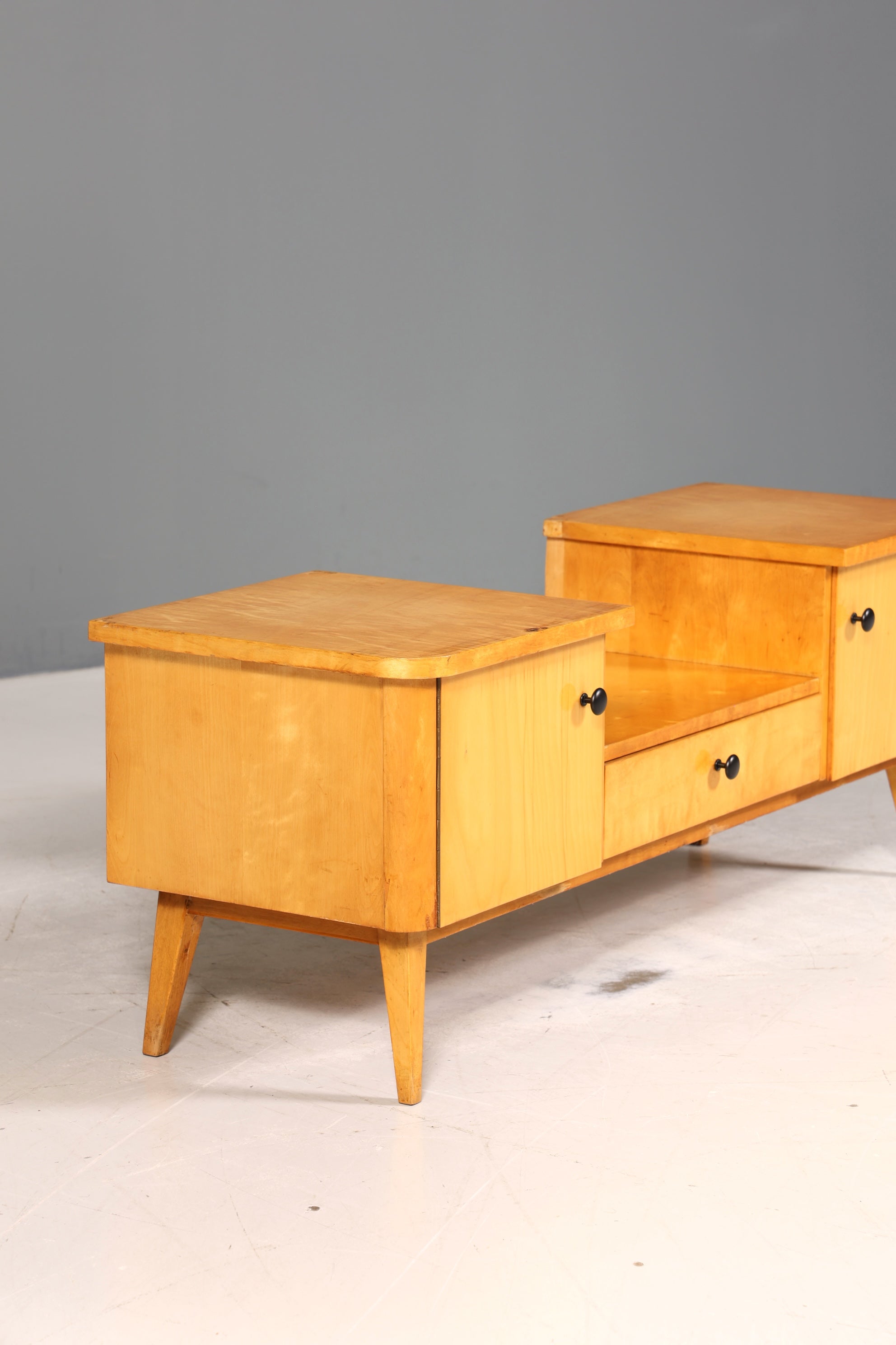 Wunderschönes Mid Century Kommode Vintage TV Sideboard 60s Schrank Flurkommode
