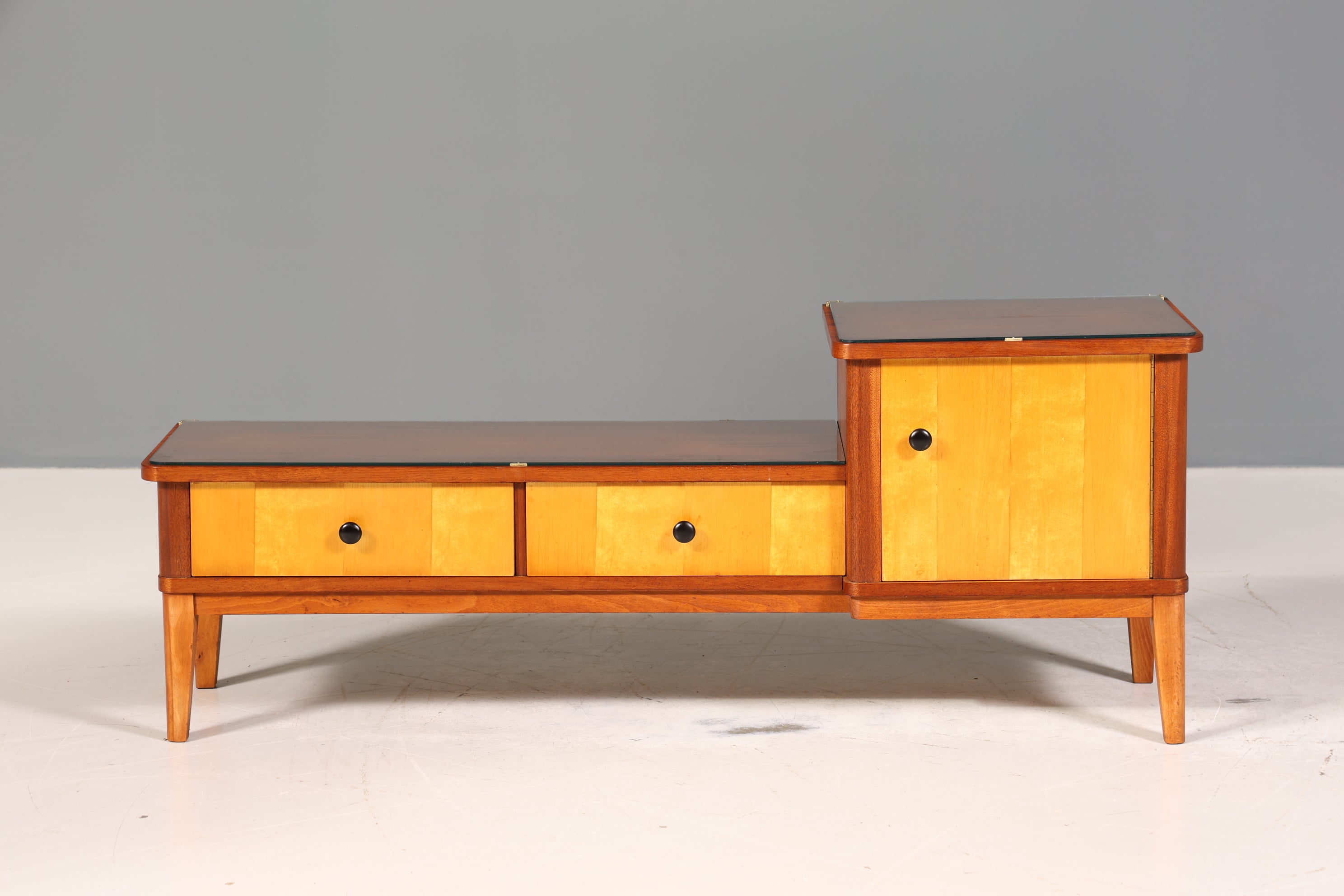 Wunderschönes Mid Century Kommode Vintage TV Sideboard 60s Schrank Flurkommode
