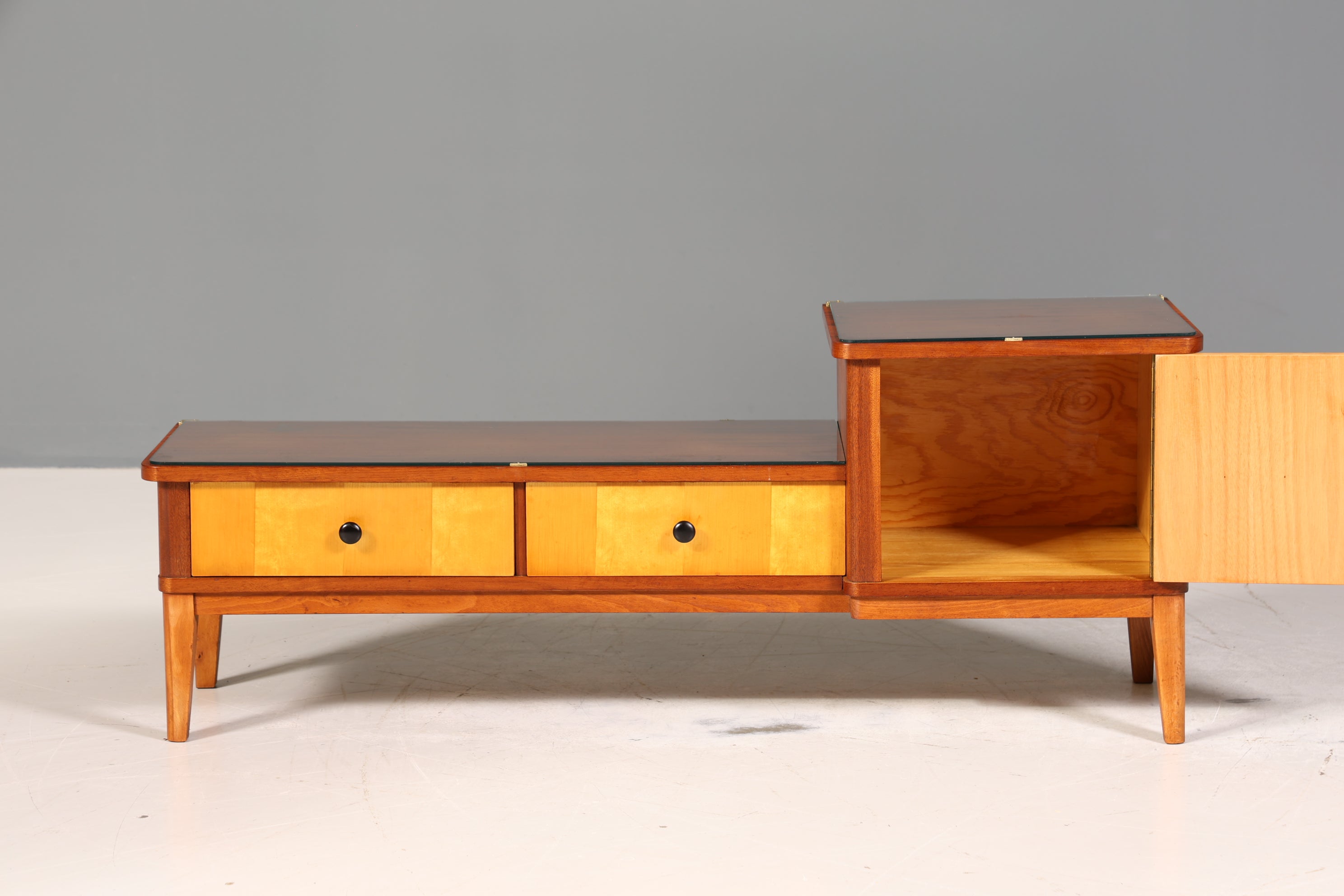 Wunderschönes Mid Century Kommode Vintage TV Sideboard 60s Schrank Flurkommode