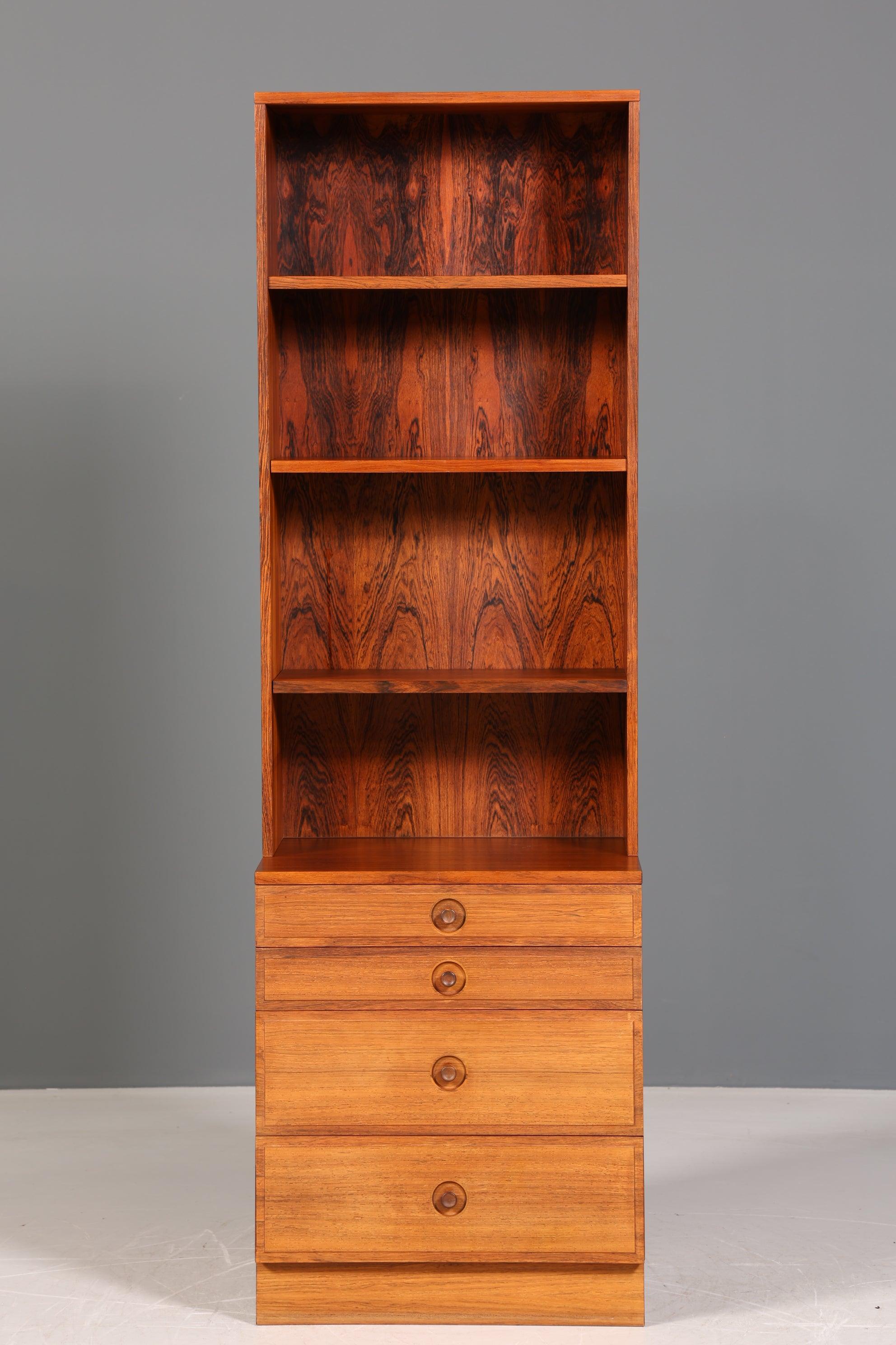Original Bodafors "Bertil Fridhagen" Regal Palisander Holz Schrank Bücherregal Kommode Bücherschrank 60s