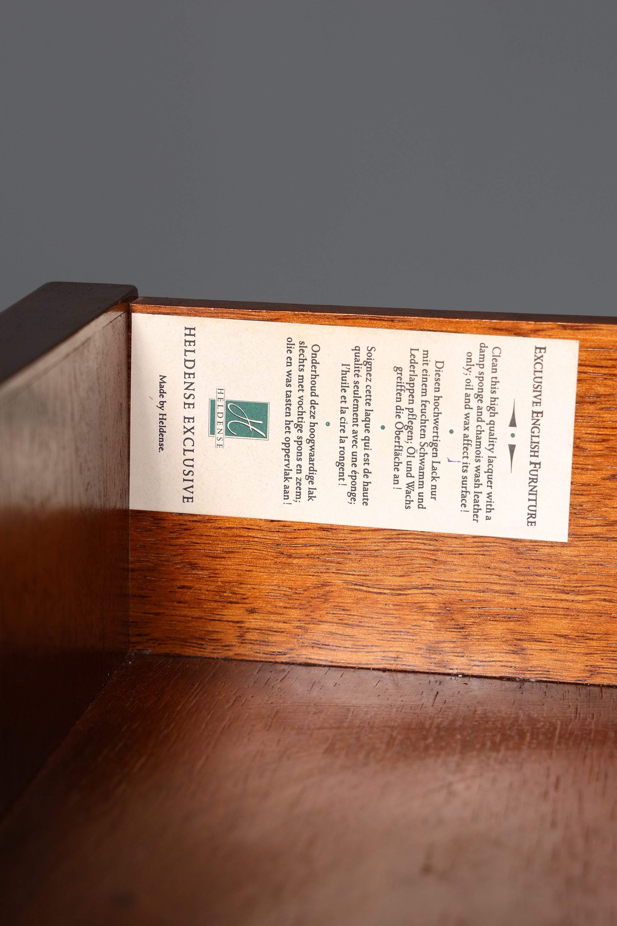 Wunderschönes Original Heldense Bücherregal Englisches Holz Bücher Ablage Leseregal