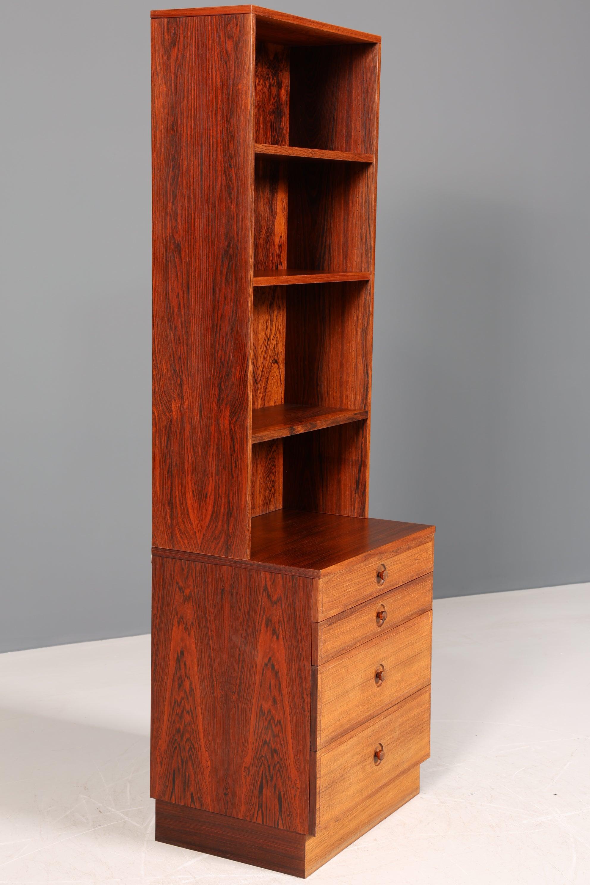 Original Bodafors "Bertil Fridhagen" Regal Palisander Holz Schrank Bücherregal Kommode Bücherschrank 60s