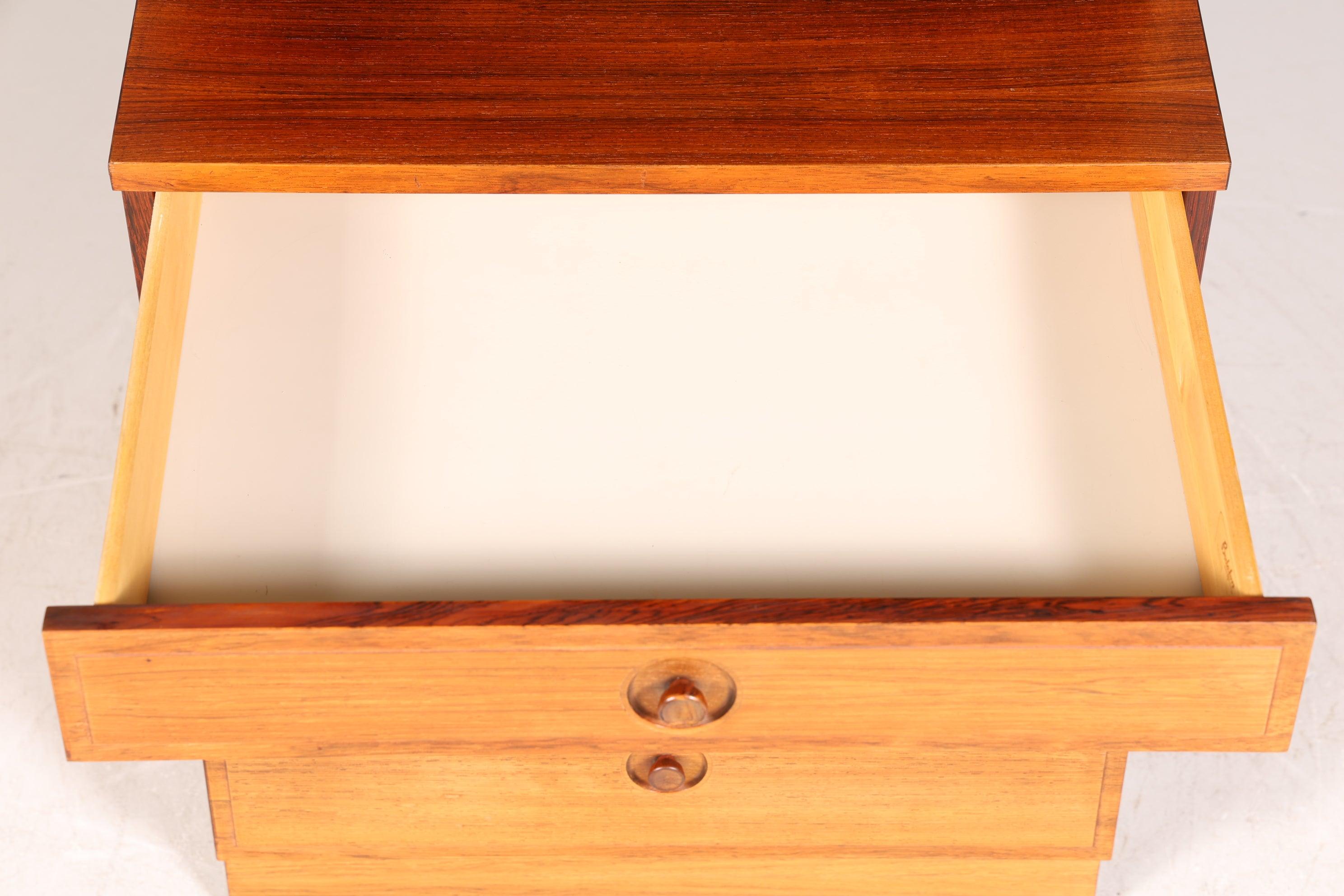 Original Bodafors "Bertil Fridhagen" Regal Palisander Holz Schrank Bücherregal Kommode Bücherschrank 60s