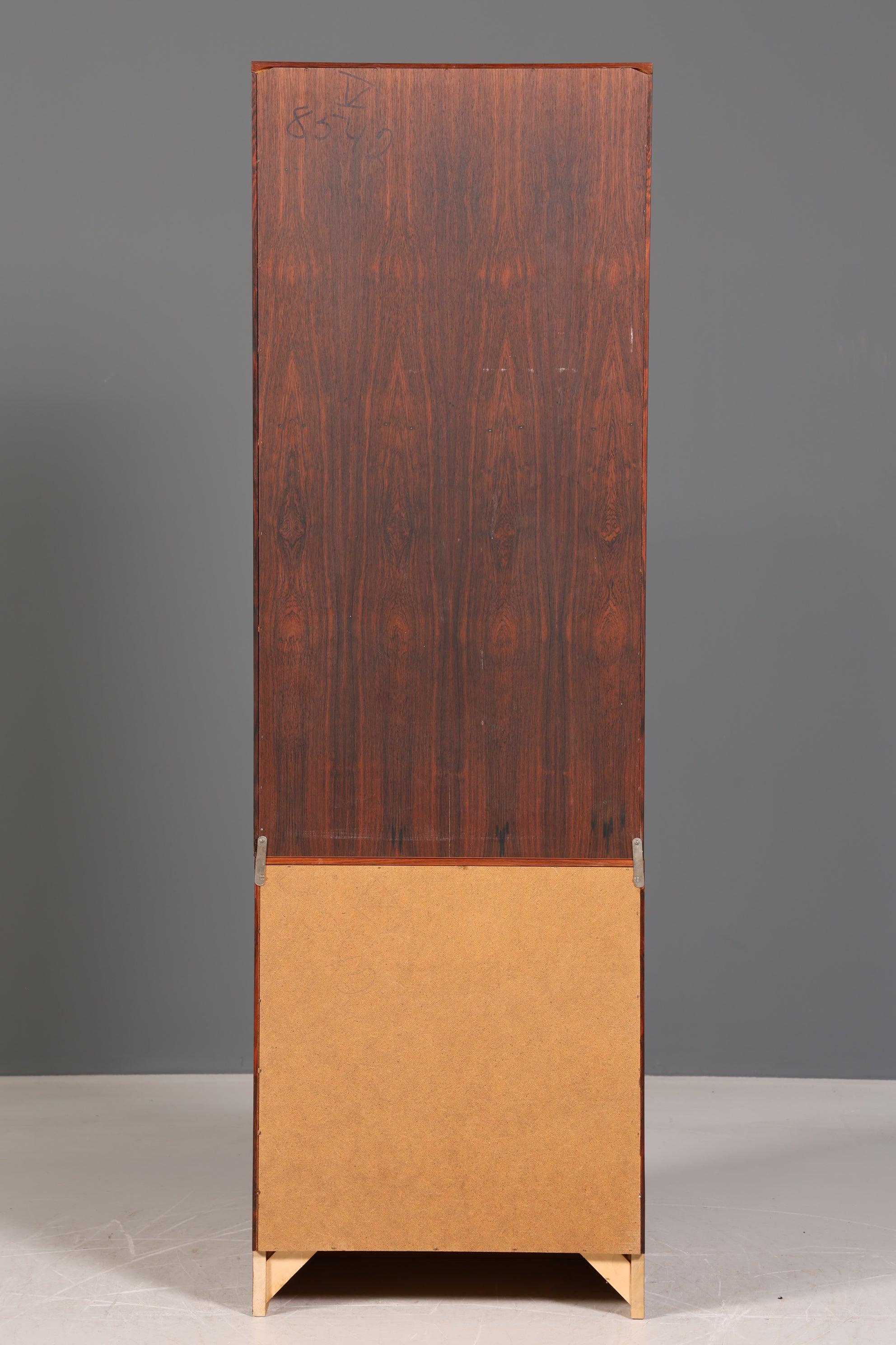 Original Bodafors "Bertil Fridhagen" Regal Palisander Holz Schrank Bücherregal Kommode Bücherschrank 60s