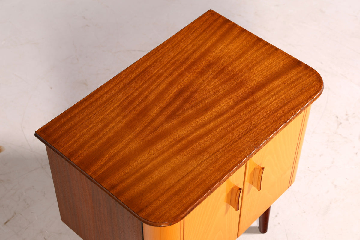 Beautiful mid-century chest of drawers, vintage bedside table, 1960s side cabinet, retro, real wood