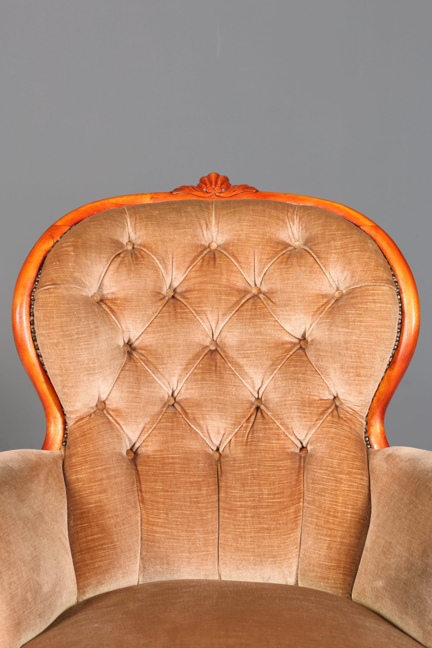 Edler Sessel im Louis Philippe Stil 60s "Bergère" Barock Stil Sessel Lounge Sessel