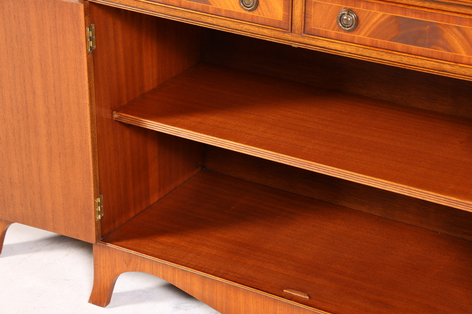 Wunderschöne Englische Vitrine Bibliothek Bücherschrank UK Buffet Schrank 60s Jahre