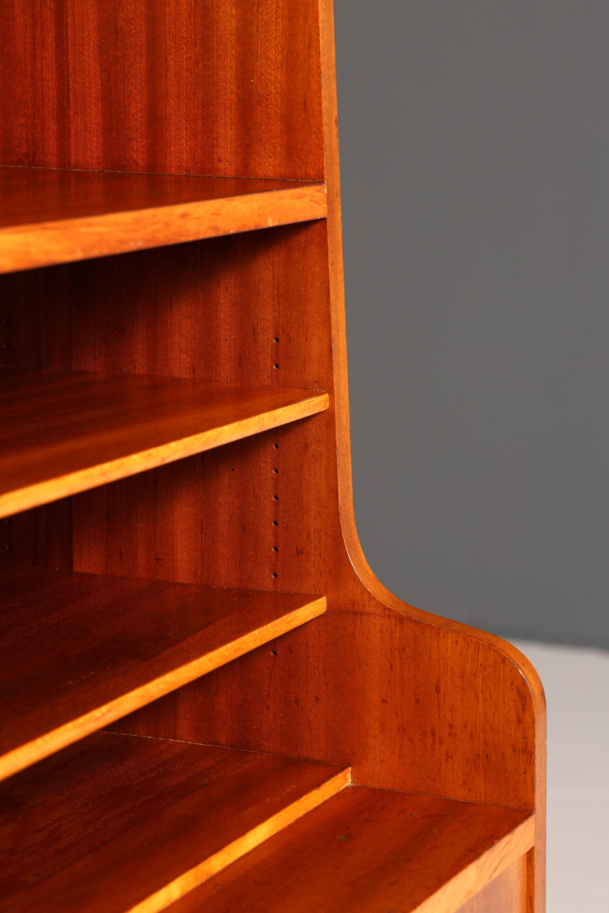 Traumhafter Mid Century Schrank Bücherregal Vintage Sekretär Highboard Holz Regal Bookshelf