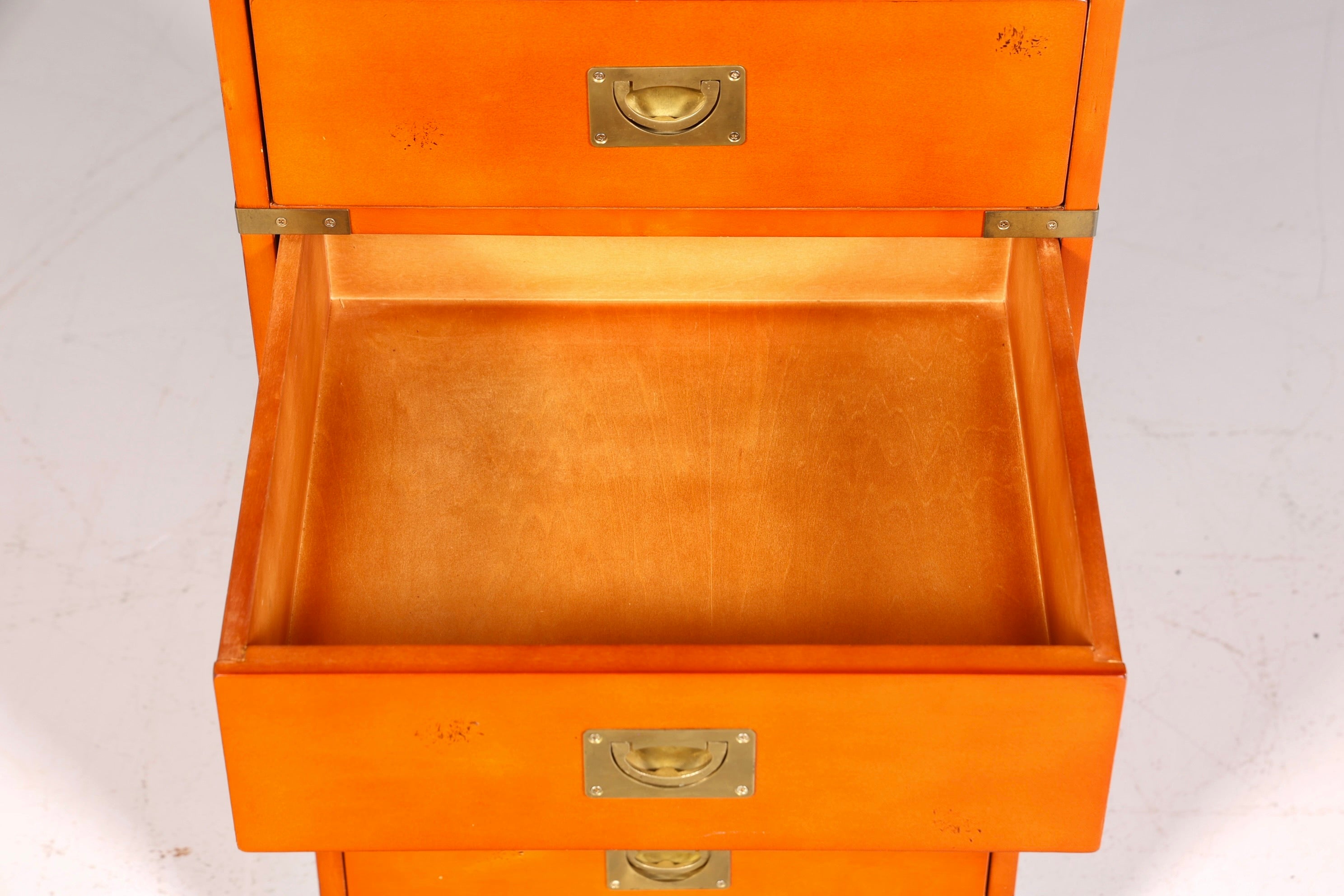 Wunderschöne Maritime Kommode Englisch Vertiko Military Chest Schrank Schubladenkommode