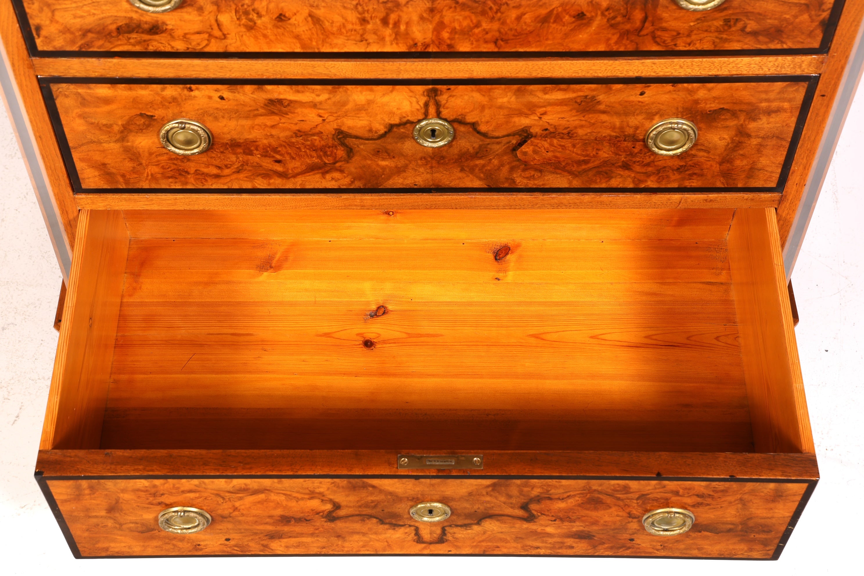 Traumhafter Louis Philippe Sekretär Vertiko Biedermeier Kommode Schubladenkommode Chiffoniere