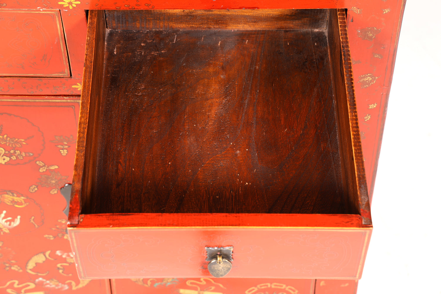 Traumhafter Chinesischer Schrank Vertiko China Kommode mit Asiatischen Motiven Wäscheschrank Aktenschrank