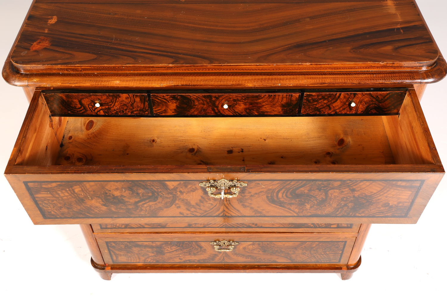 Wunderschöne Gründerzeit Kommode Jugendstil Antik Sideboard Schubladenkommode Wäschekommode