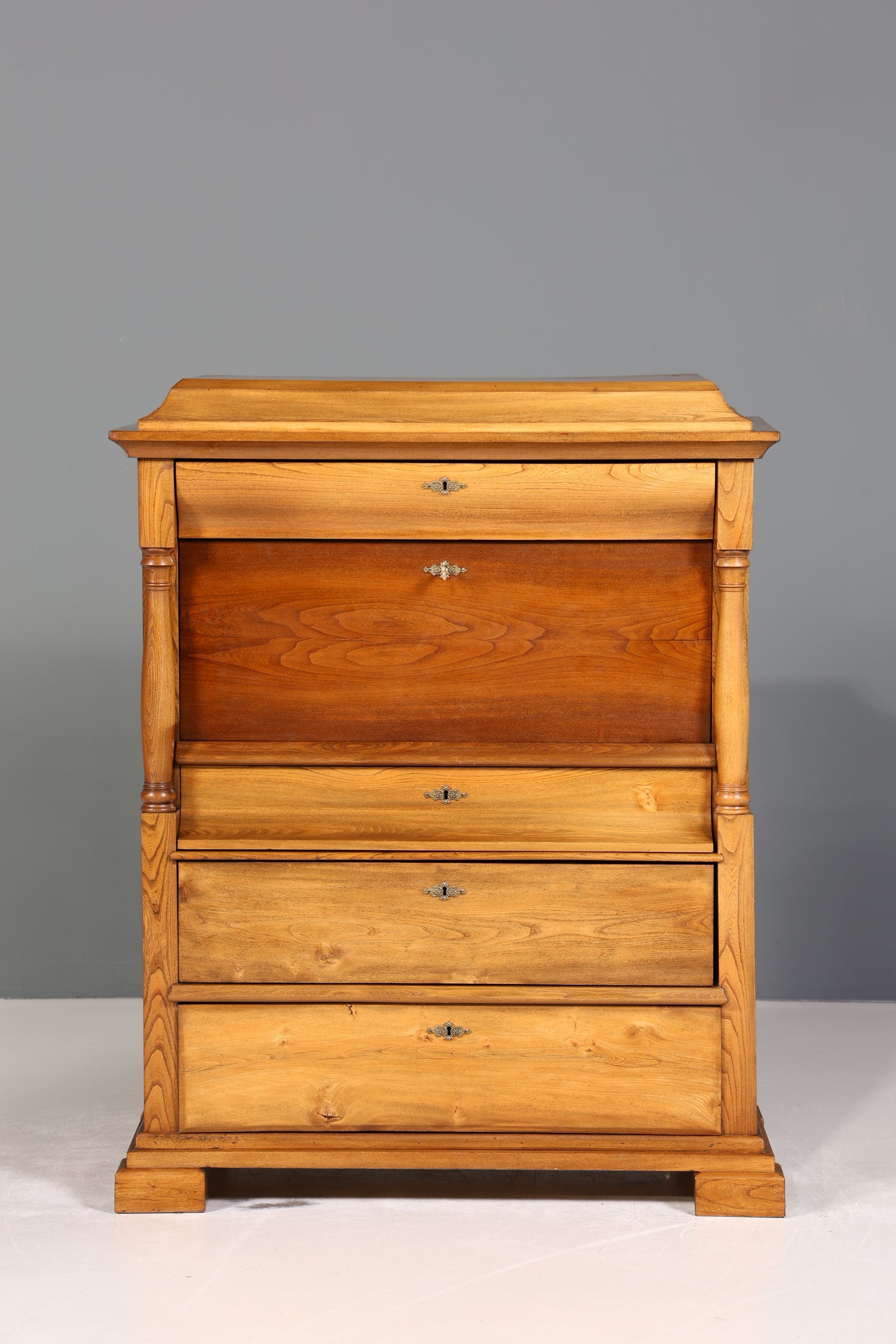 Traumhafter Biedermeier Sekretär Gründerzeit Vertiko Antik Kommode Schreibkommode