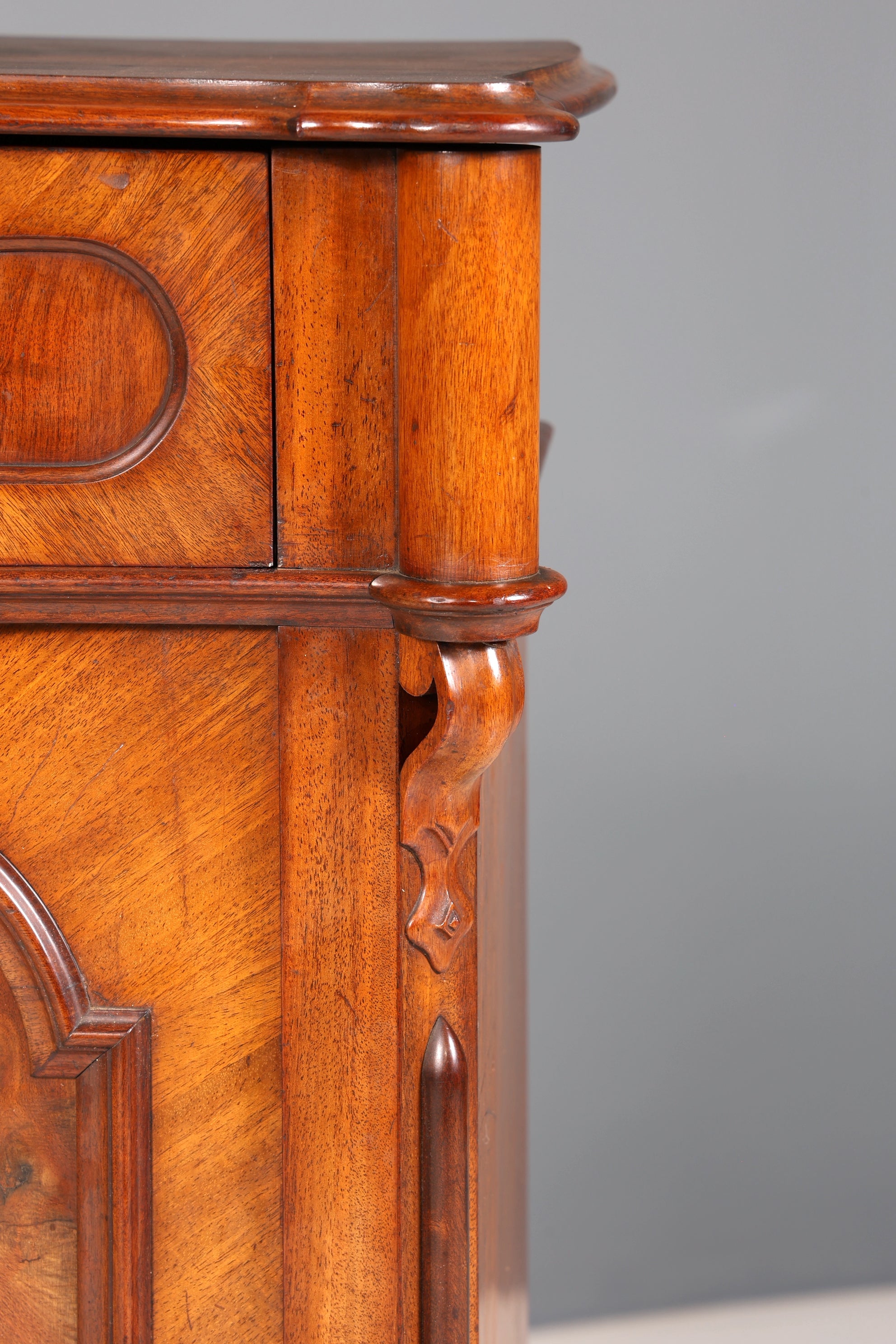 Traumhafter Louis Philippe Schrank um 1880 Gründerzeit Vertiko Highboard Schrank