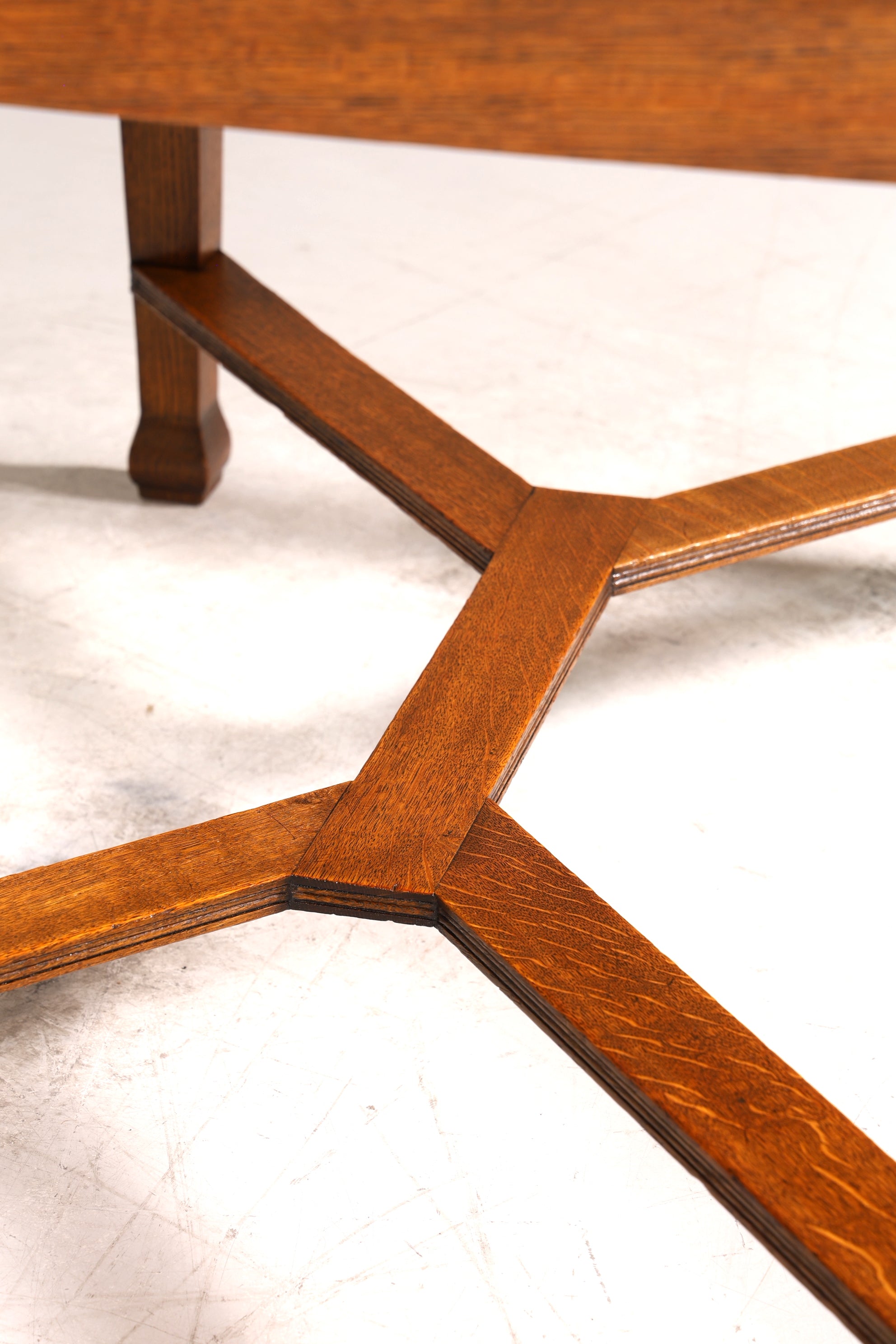 Wunderschöner Jugendstil Tisch ausziehbarer Eiche Holz Küchentisch Antik Esstisch
