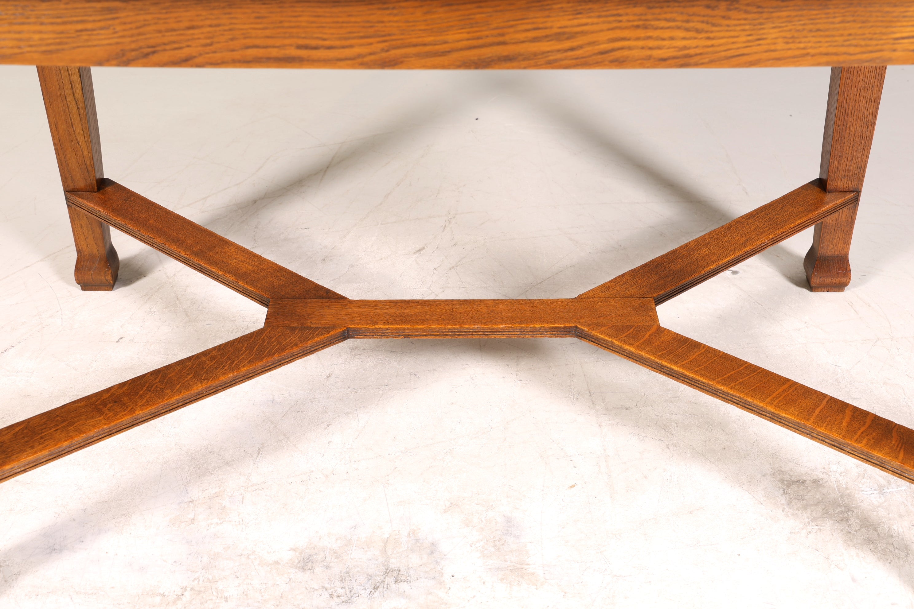 Wunderschöner Jugendstil Tisch ausziehbarer Eiche Holz Küchentisch Antik Esstisch