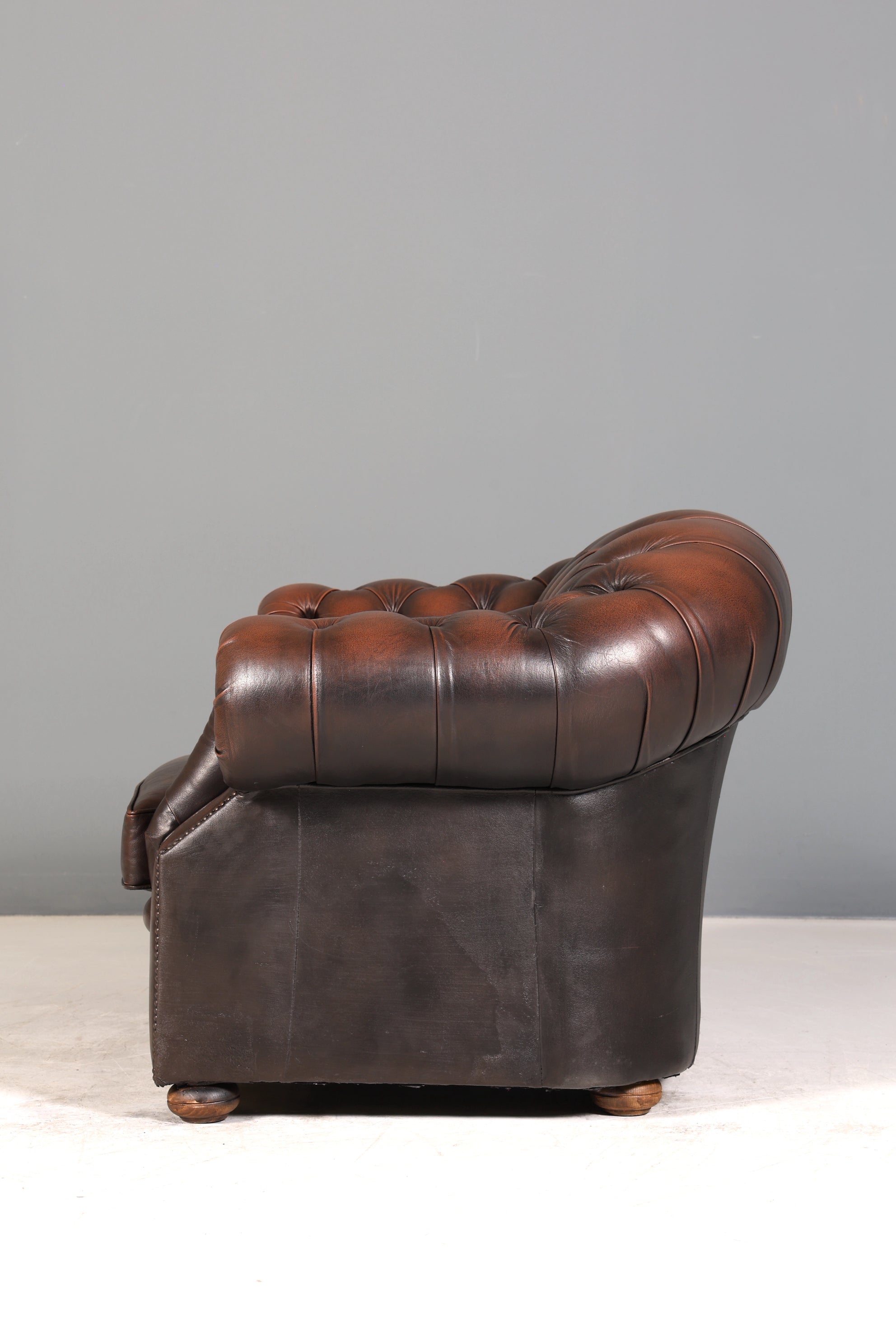 Wunderschöner Original Chesterfield Centurion Sessel Englischer Armlehnsessel Englisch Herrensessel