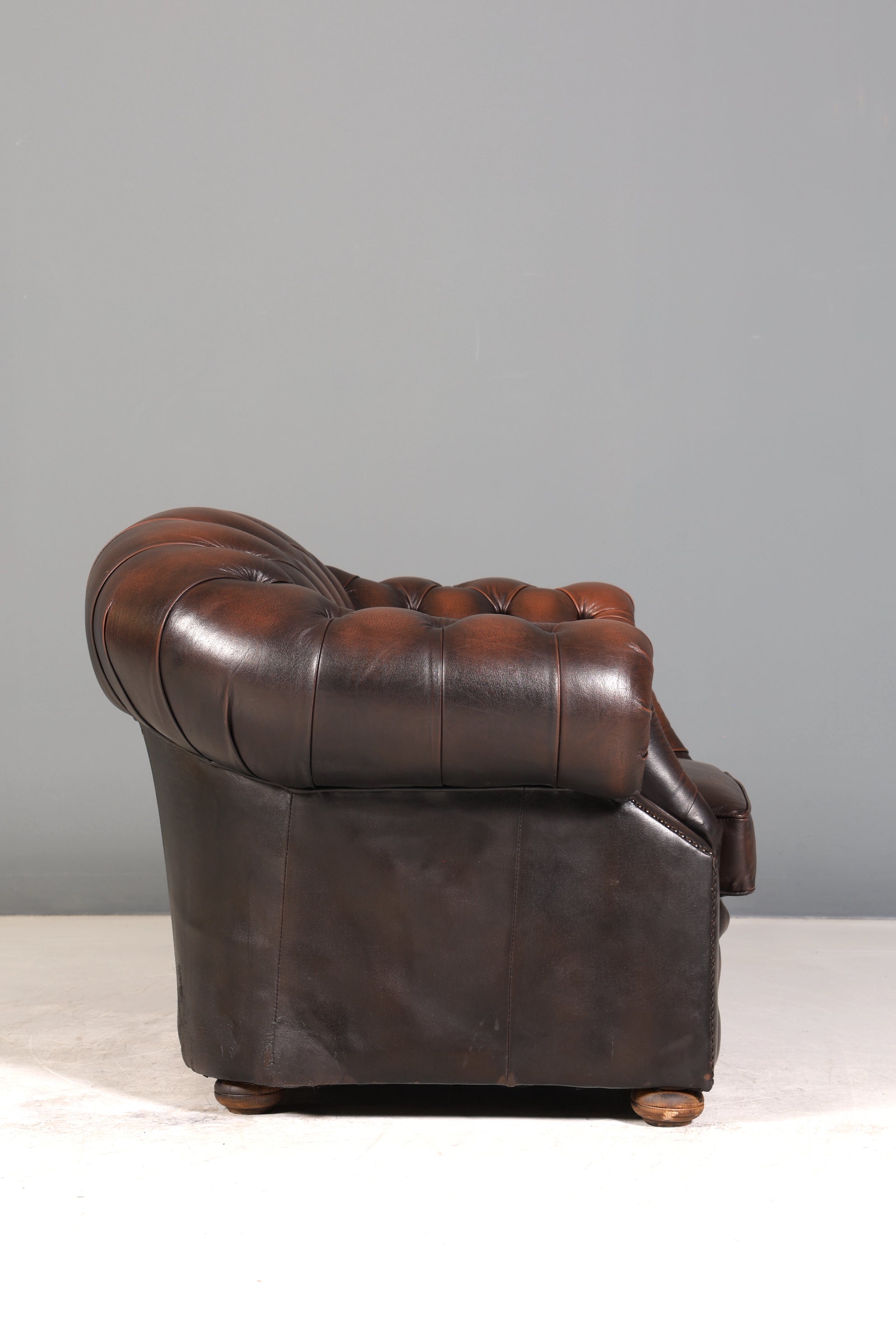 Wunderschöner Original Chesterfield Centurion Sessel Englischer Armlehnsessel Englisch Herrensessel