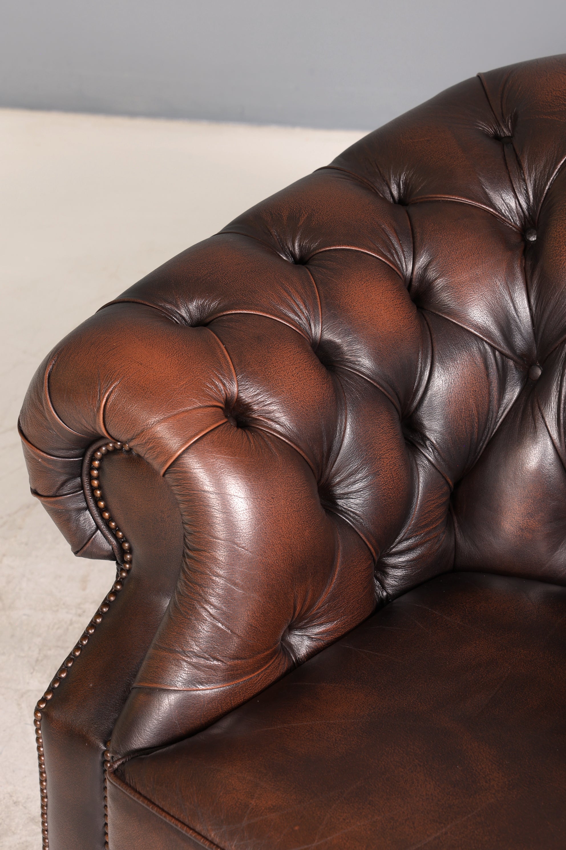 Wunderschöner Original Chesterfield Centurion Sessel Englischer Armlehnsessel Englisch Herrensessel