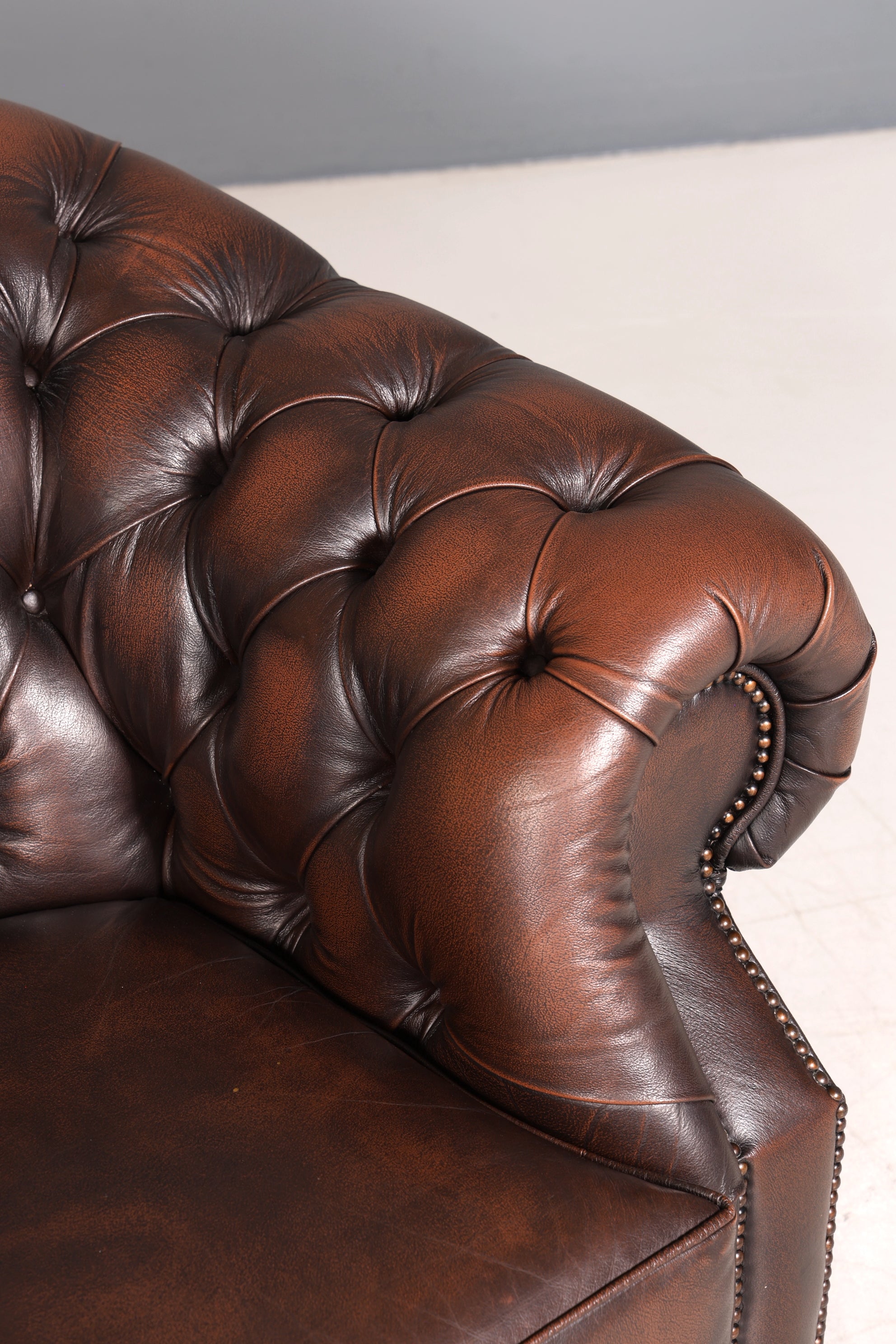 Wunderschöner Original Chesterfield Centurion Sessel Englischer Armlehnsessel Englisch Herrensessel