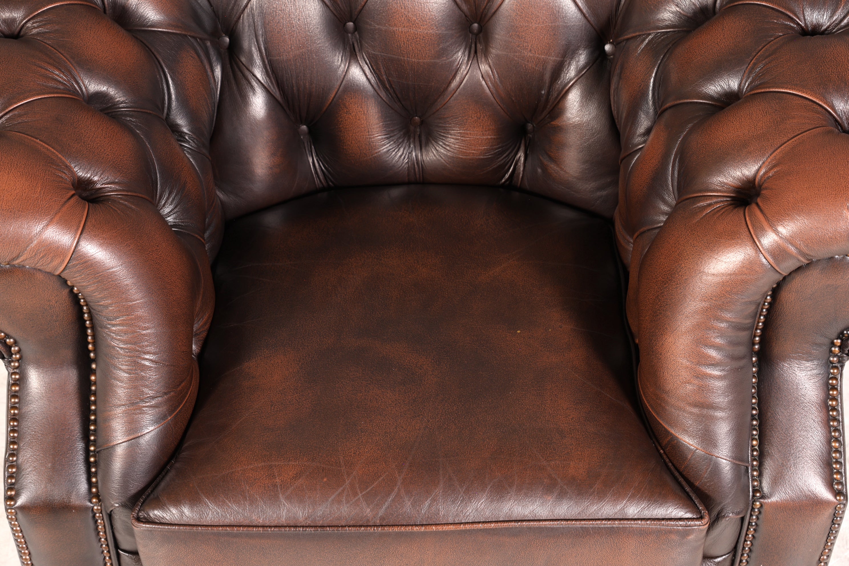 Wunderschöner Original Chesterfield Centurion Sessel Englischer Armlehnsessel Englisch Herrensessel