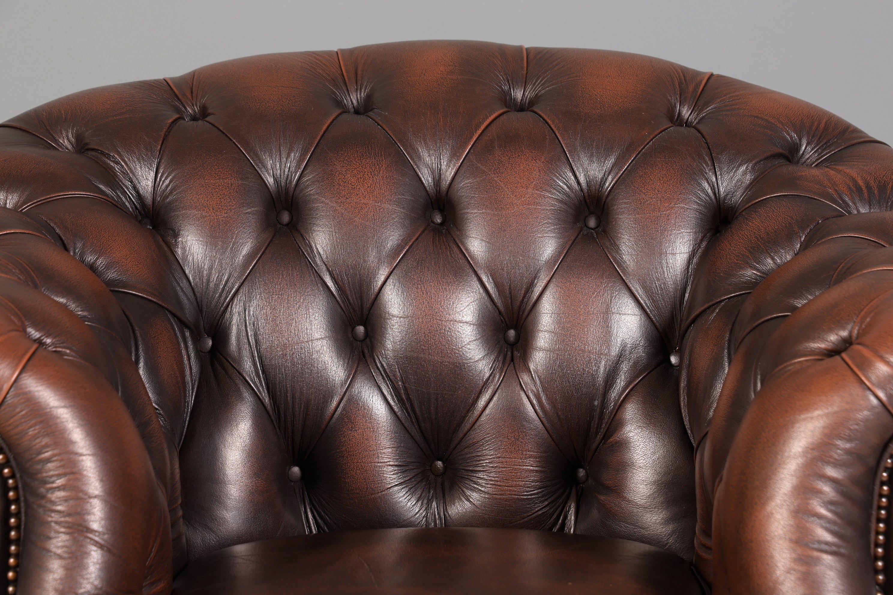 Wunderschöner Original Chesterfield Centurion Sessel Englischer Armlehnsessel Englisch Herrensessel