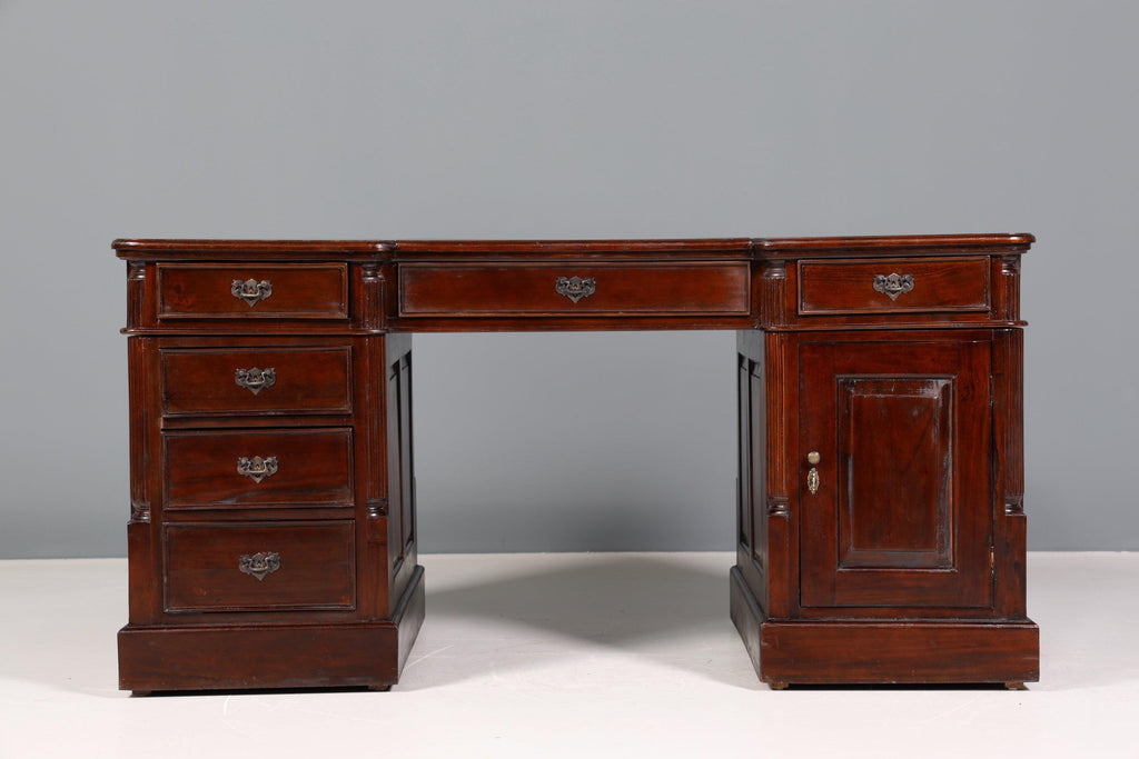 Was Heißt Schreibtisch Auf Englisch Wunderschöner Englischer Schreibtisch Mahagoni Bürotisch Englisch Desk