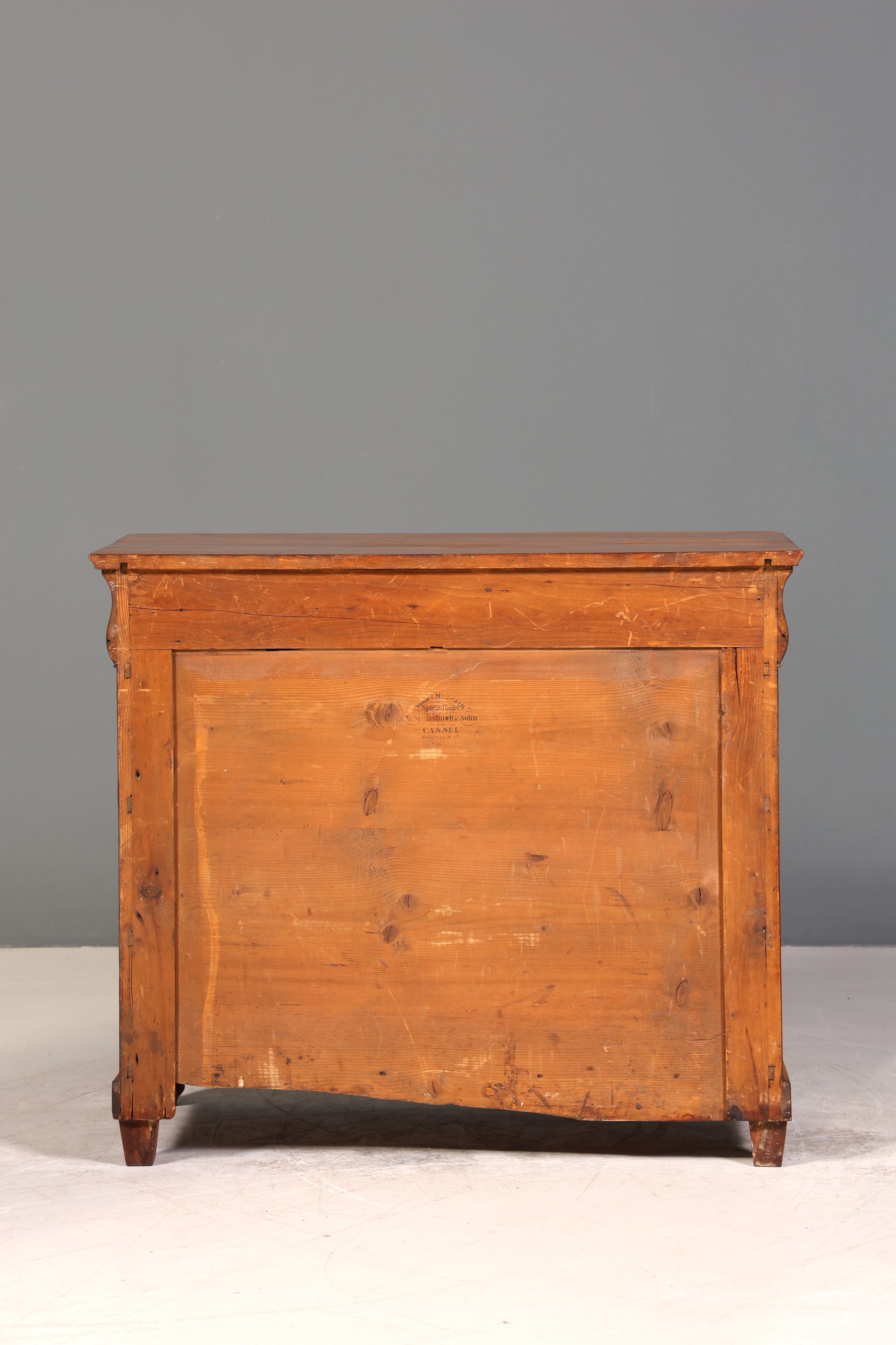Stilvolle Biedermeier Kommode Nussbaum Louis Philippe Schubladenkommode um 1890