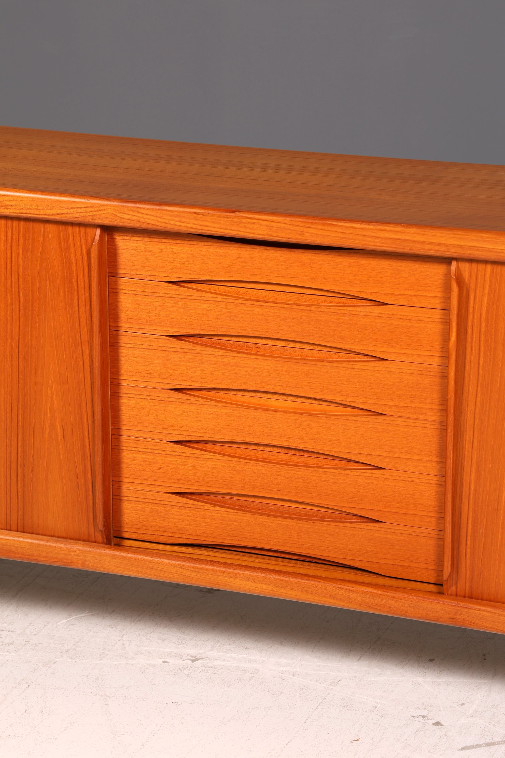 Original Dyrlund Schrank Mid Century Sideboard Danish Design Teak Holz TV Schrank 60s Buffet
