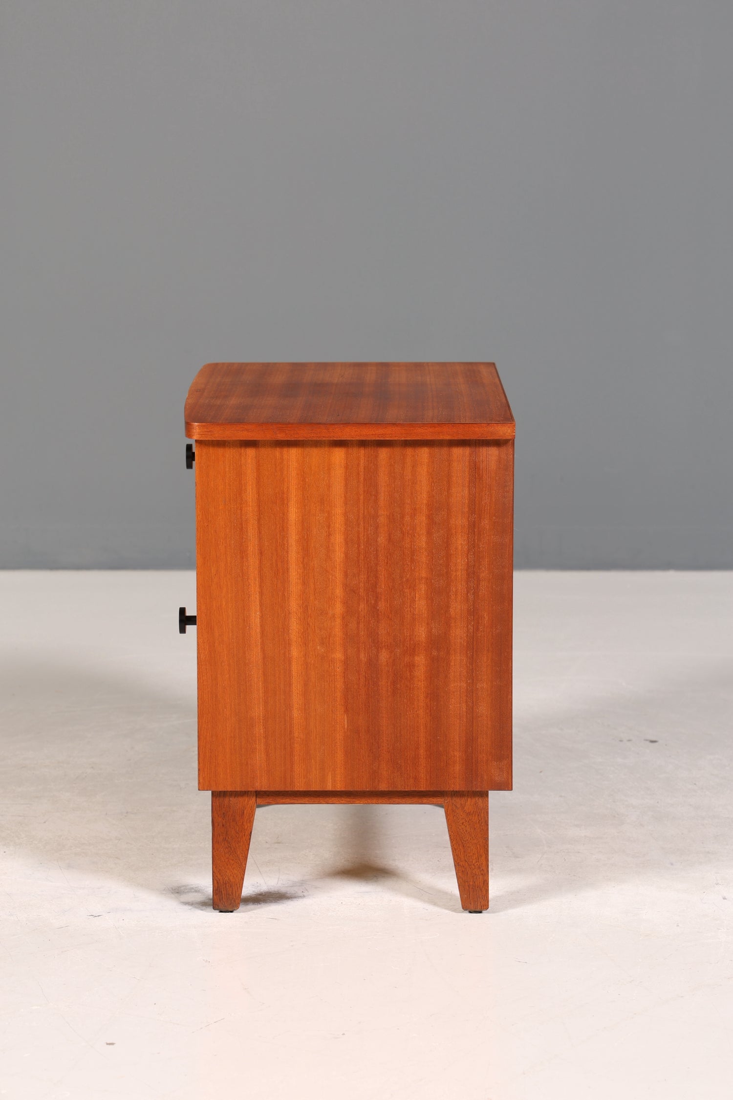 Wunderschöne Mid Century Kommode Vintage Nachttisch 60s Schubladenkommode Schrank 1 von 2