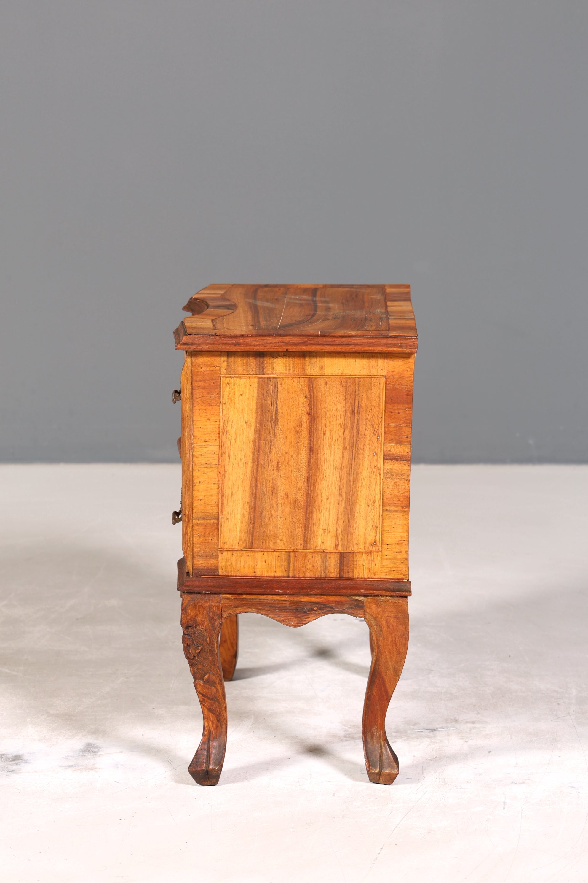 Wunderschöne Chippendale Kommode Barock Stil Nachttisch echt Holz Beistelltisch Ablagetisch