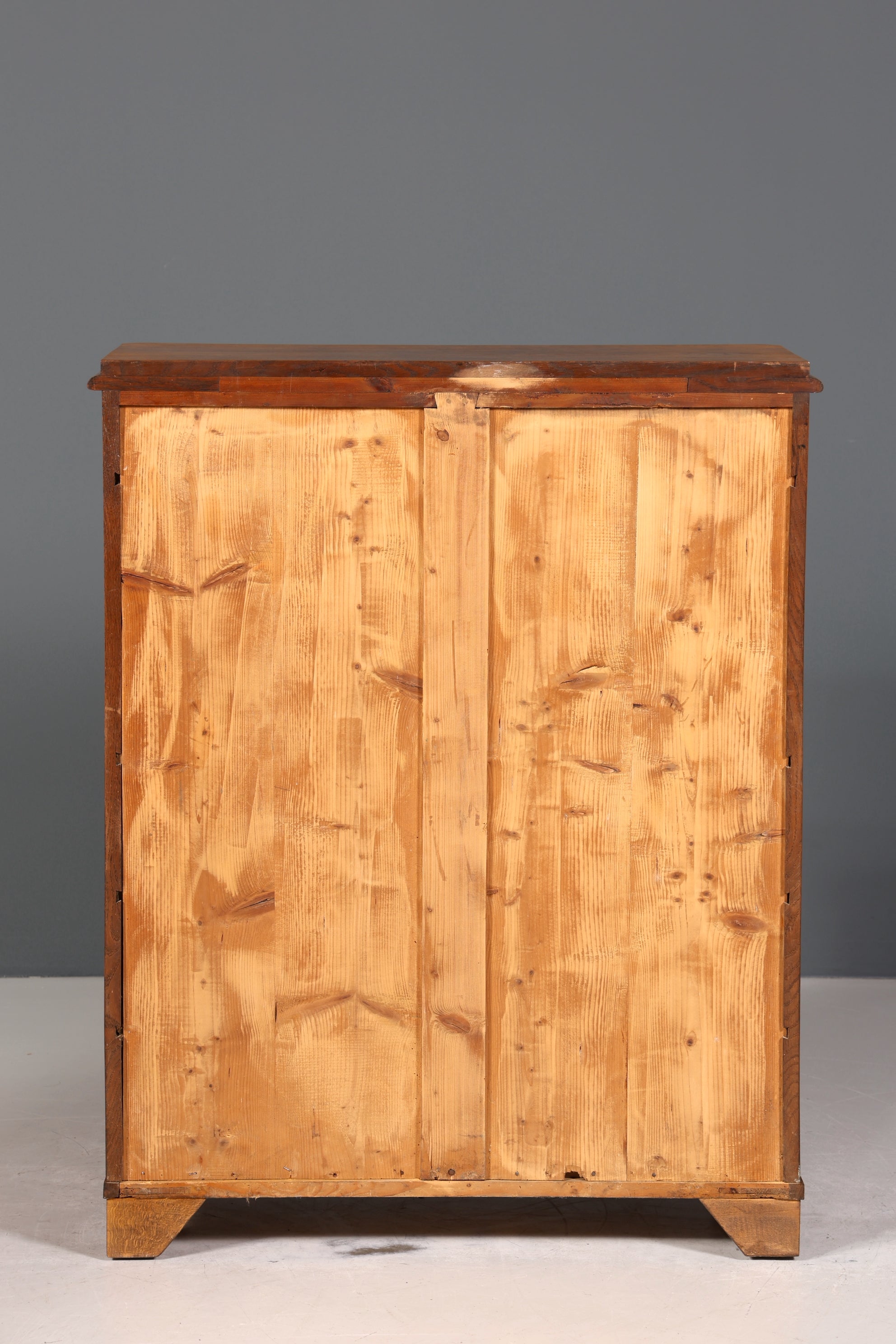 Stilvoller Biedermeier Sekretär Vertiko Louis Philippe Highboard Kommode Schubladenkommode