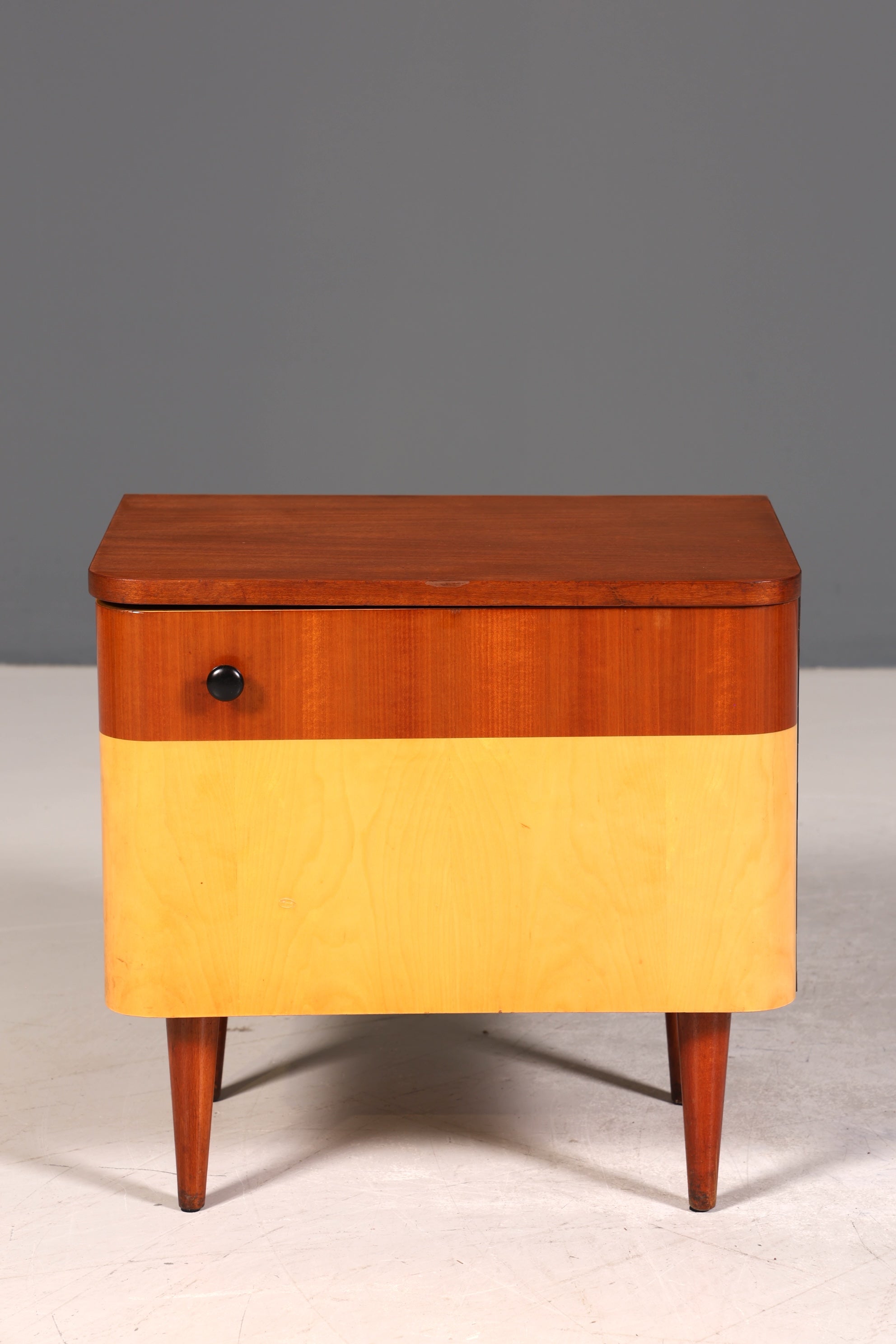 Wunderschöner Mid Century Nachttisch Vintage Schrank 60s Night Stand 2 von 2