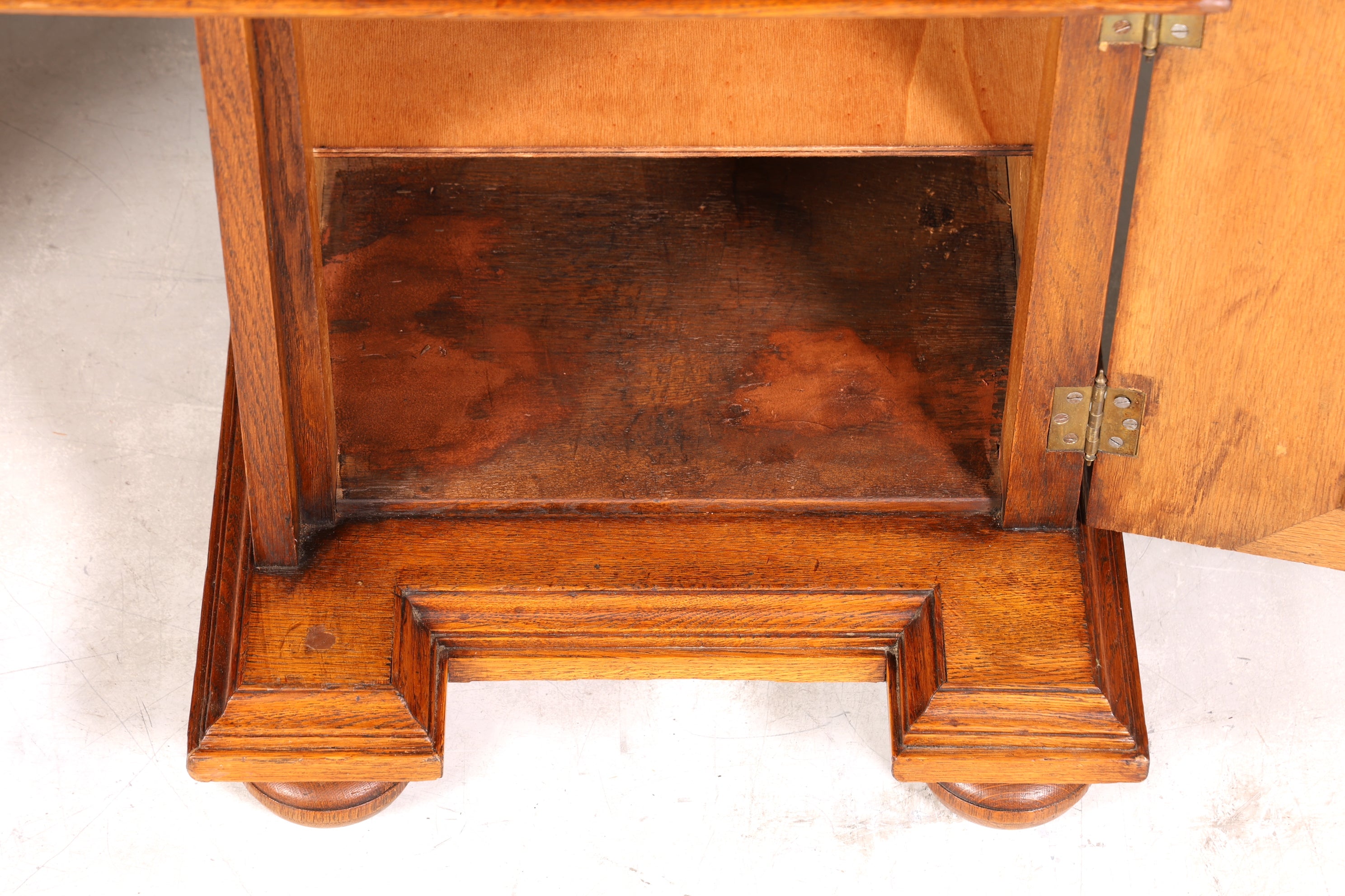 Traumhafter Gründerzeit Schreibtisch Jugendstil Bürotisch echt Holz Antik Office Desk