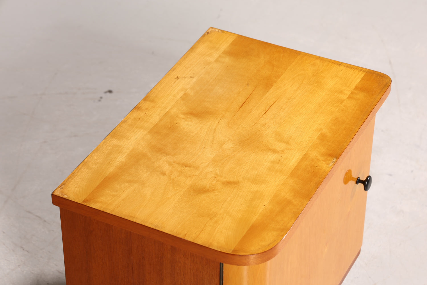 Wunderschöner Mid Century Nachttisch Kommode Vintage 60s Schrank Nachtschrank 1 von 2