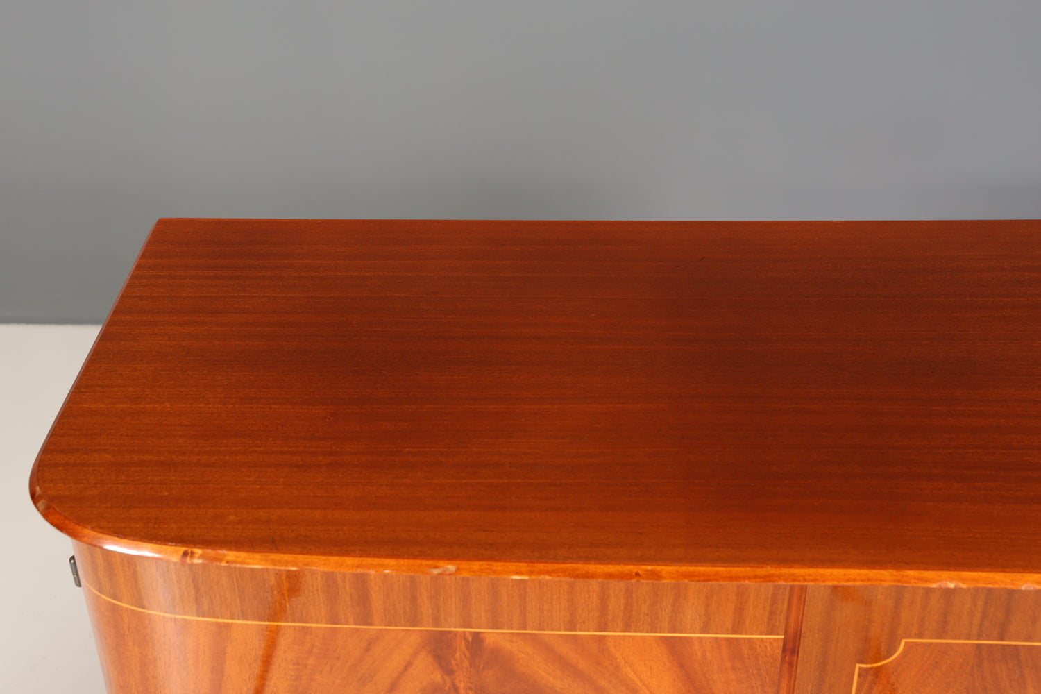 Traumhafter Schrank Antik Sideboard Highboard um 1950 Aktenschrank Barock Stil Intarsien