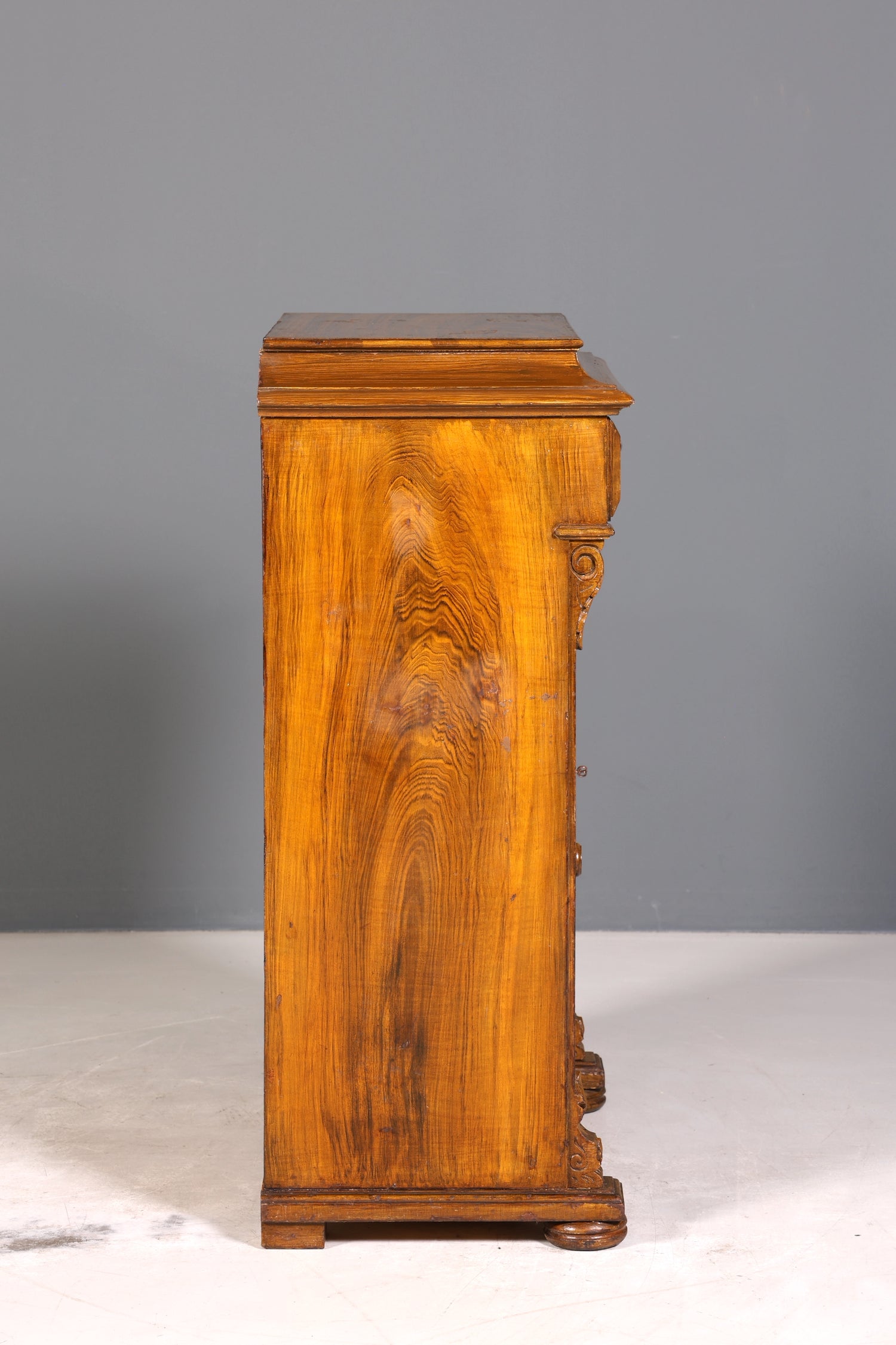 Traumhaftes Gründerzeit Vertiko Jugendstil Schrank Antik Highboard Kommode Schubladenkommode