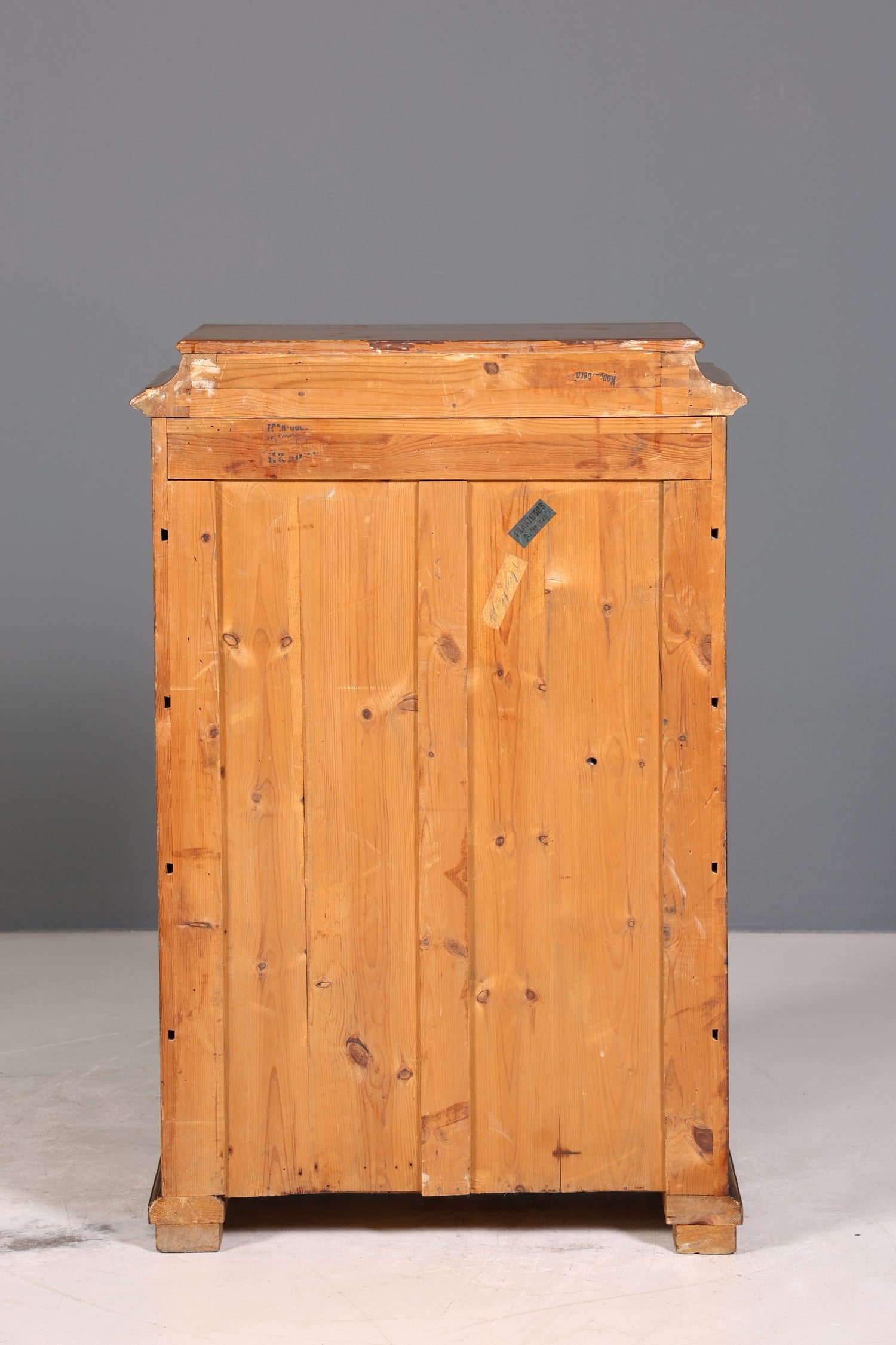 Traumhaftes Gründerzeit Vertiko Jugendstil Schrank Antik Highboard Kommode Schubladenkommode