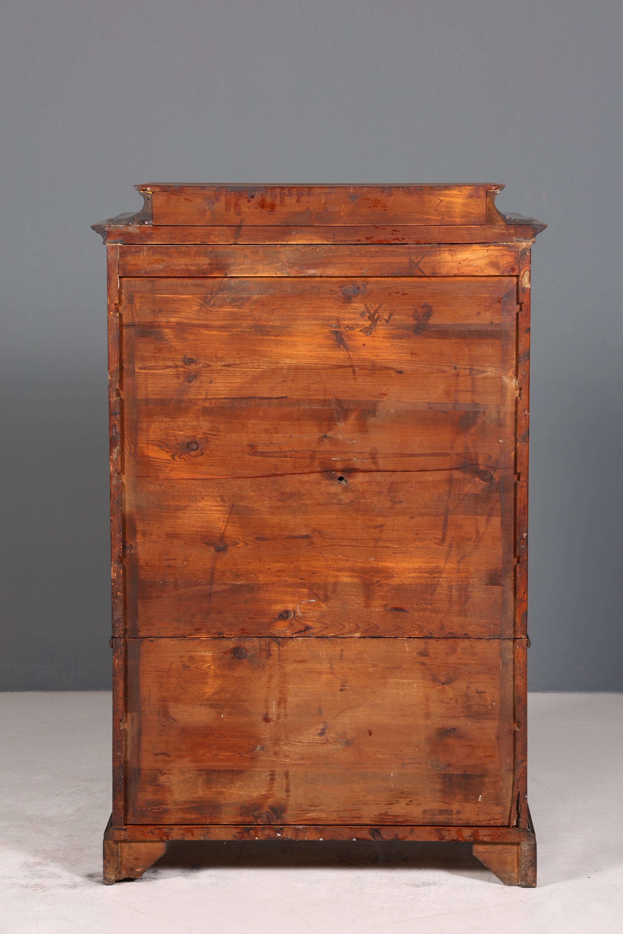 Wunderschöne Louis Philippe Chiffoniere um 1880 Gründerzeit echt Holz Vertiko Schrank Semainier