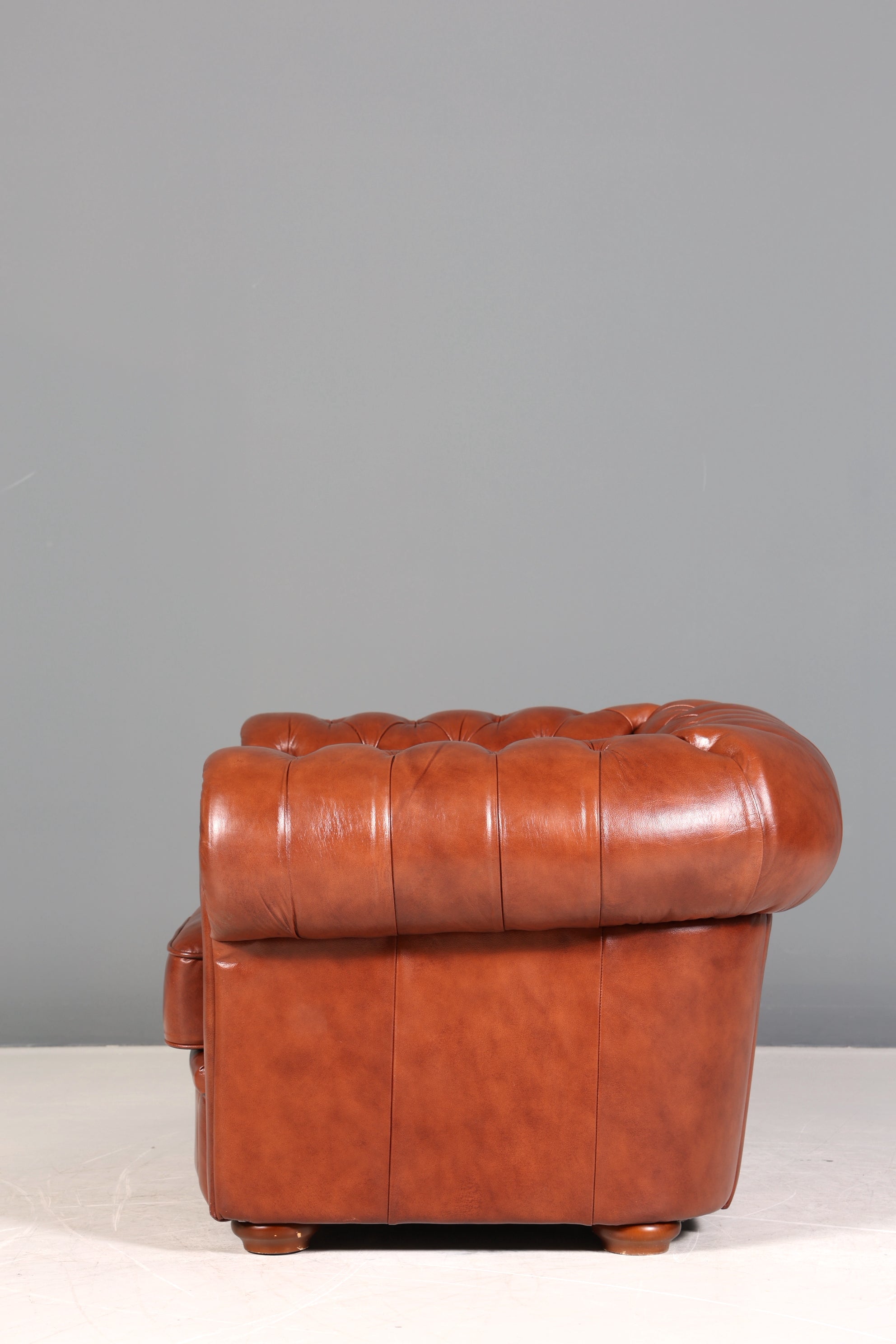 Stilvoller Original Chesterfield Sessel Englischer Armlehnsessel Englisch Herrensessel
